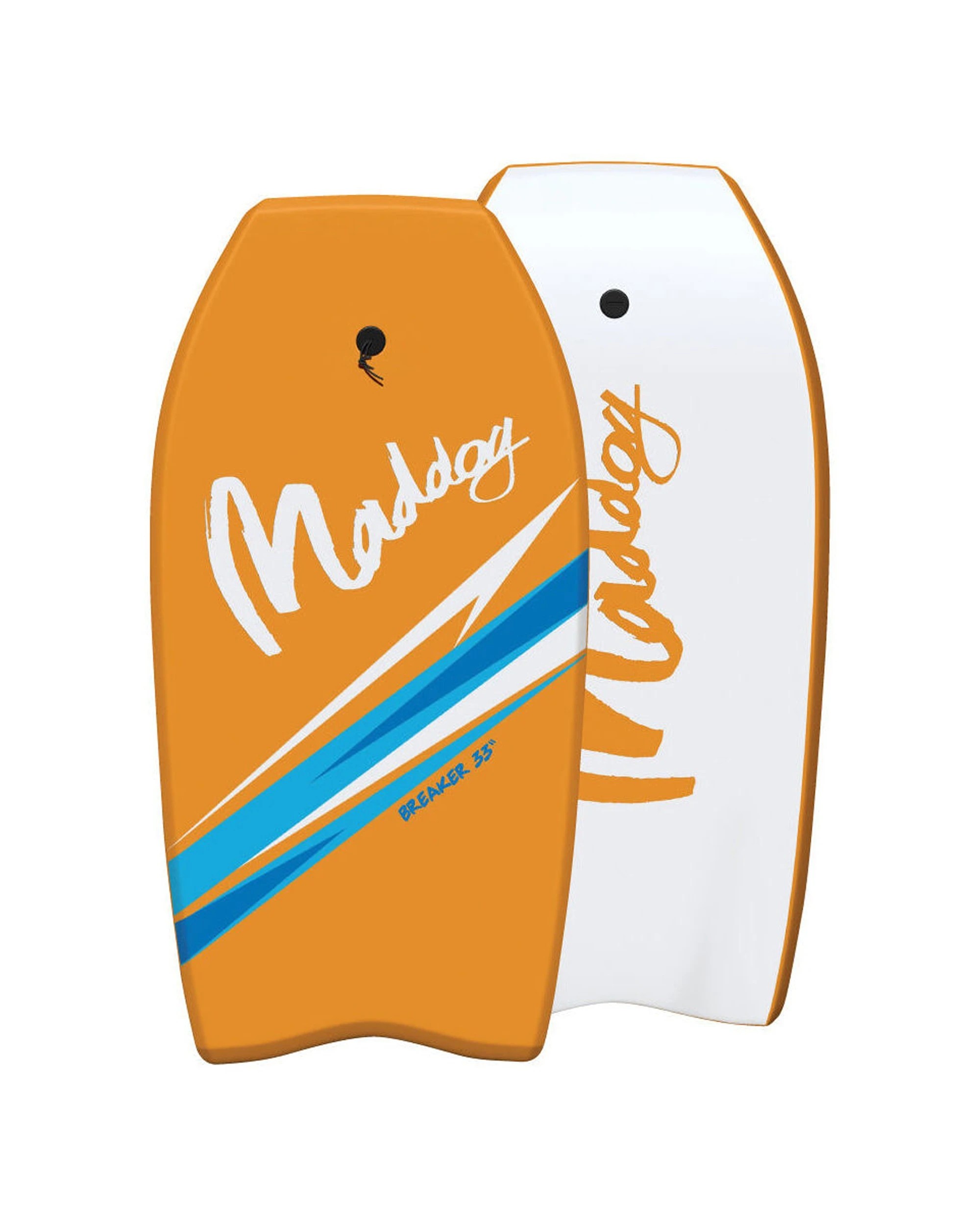 1 Maddog Lightweight Breaker Bodyboard Beach Boogie Board 41 Inch - Orange, 1 of 1