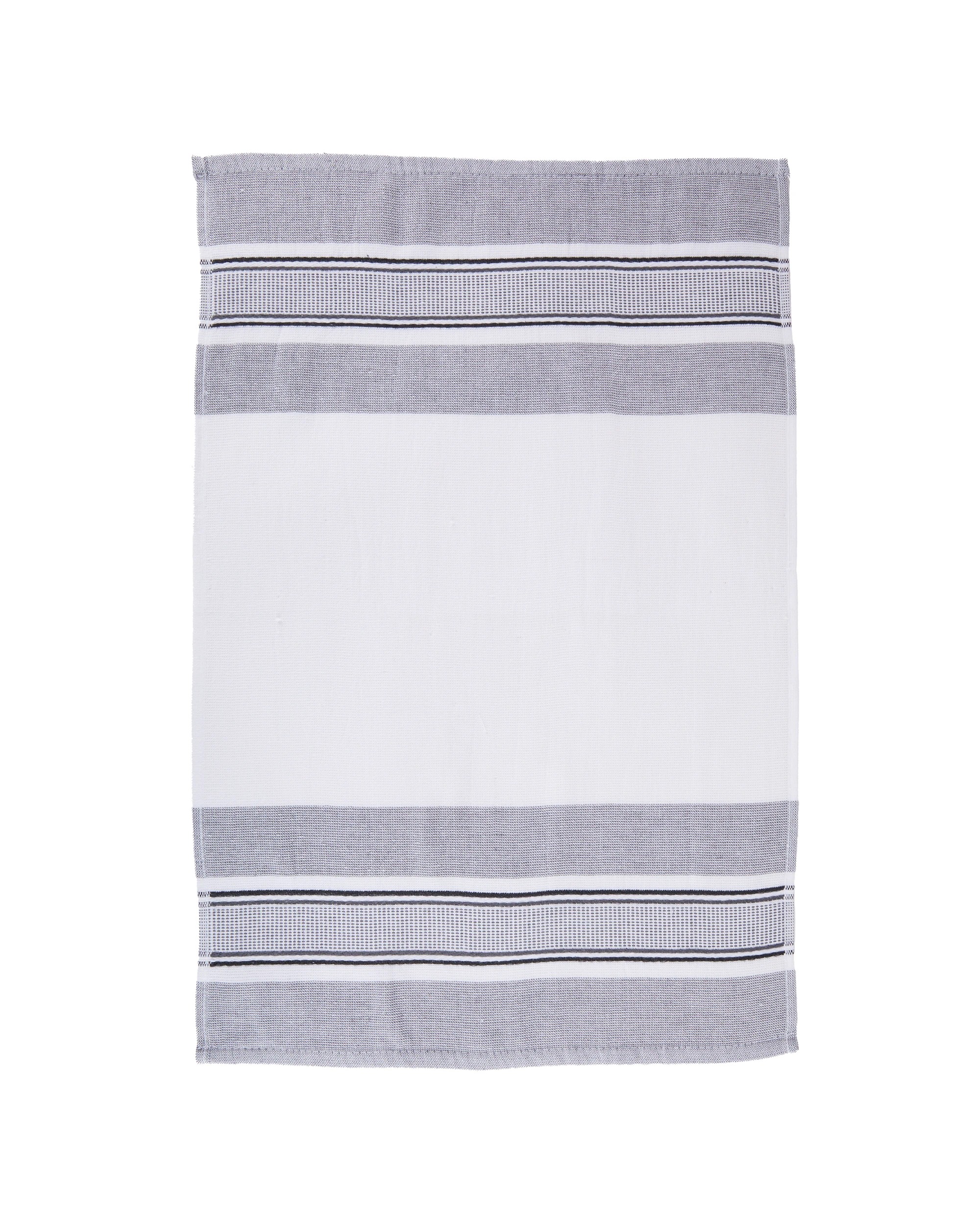 3 4 Pack Grey Linear Terry Tea Towels, 3 of 7
