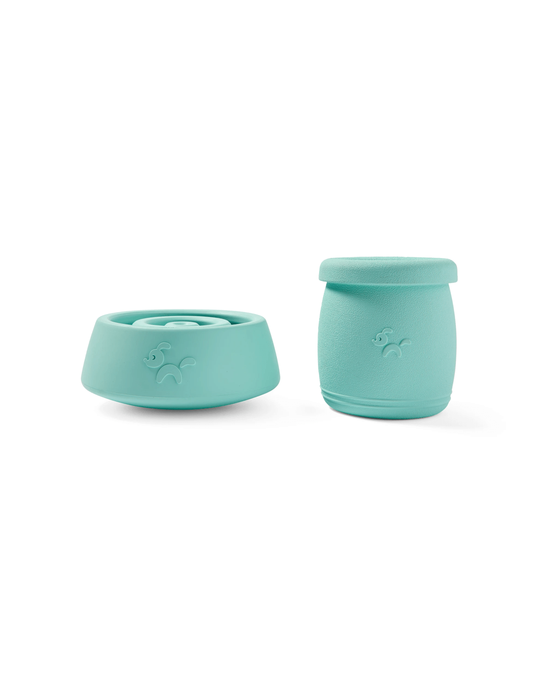 4 2 Pack Pet Rubber Treat Chew - Teal, 4 of 9