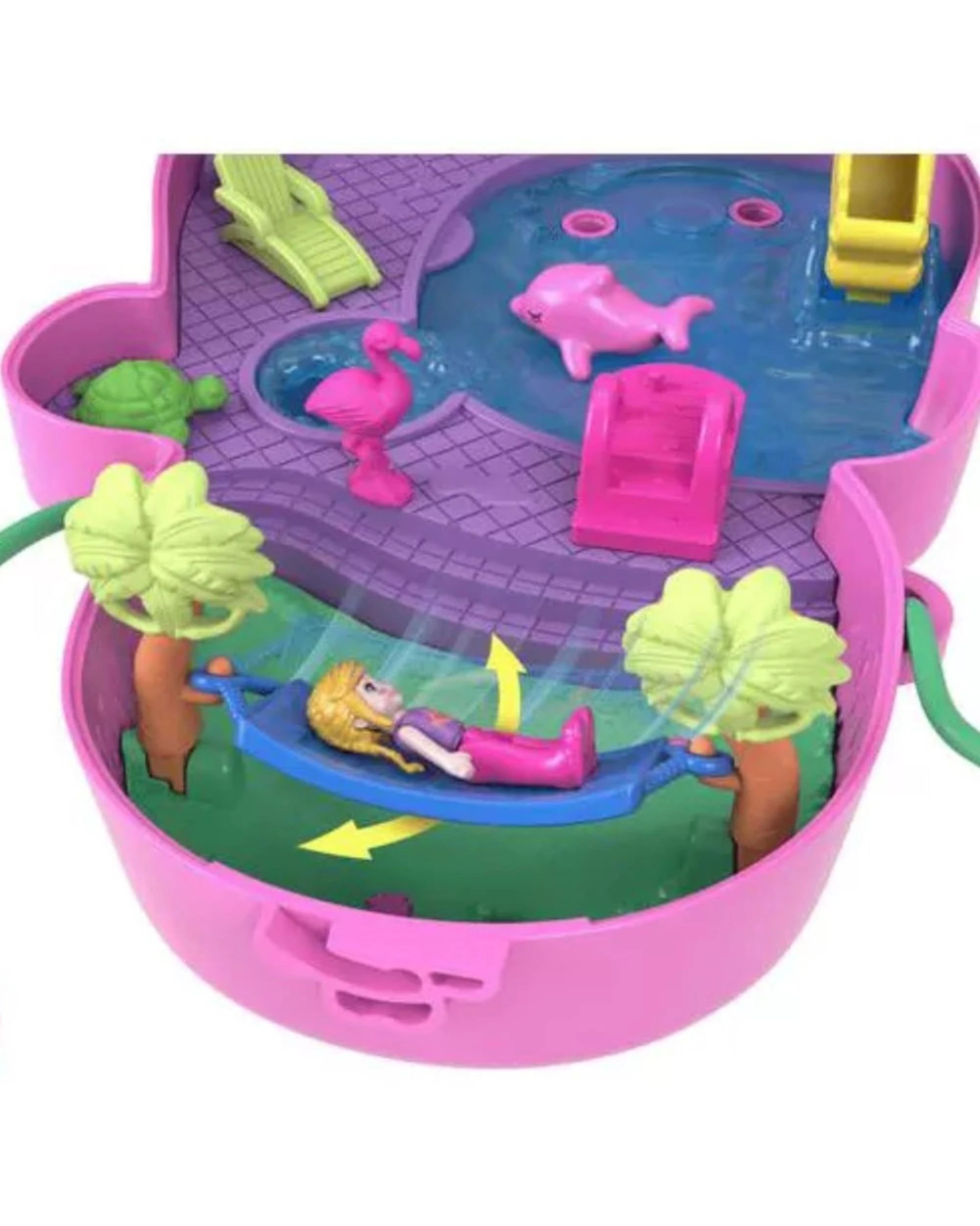 8 Polly Pocket Adventures In Rio Momma Monkey and Baby Playset, 8 of 8