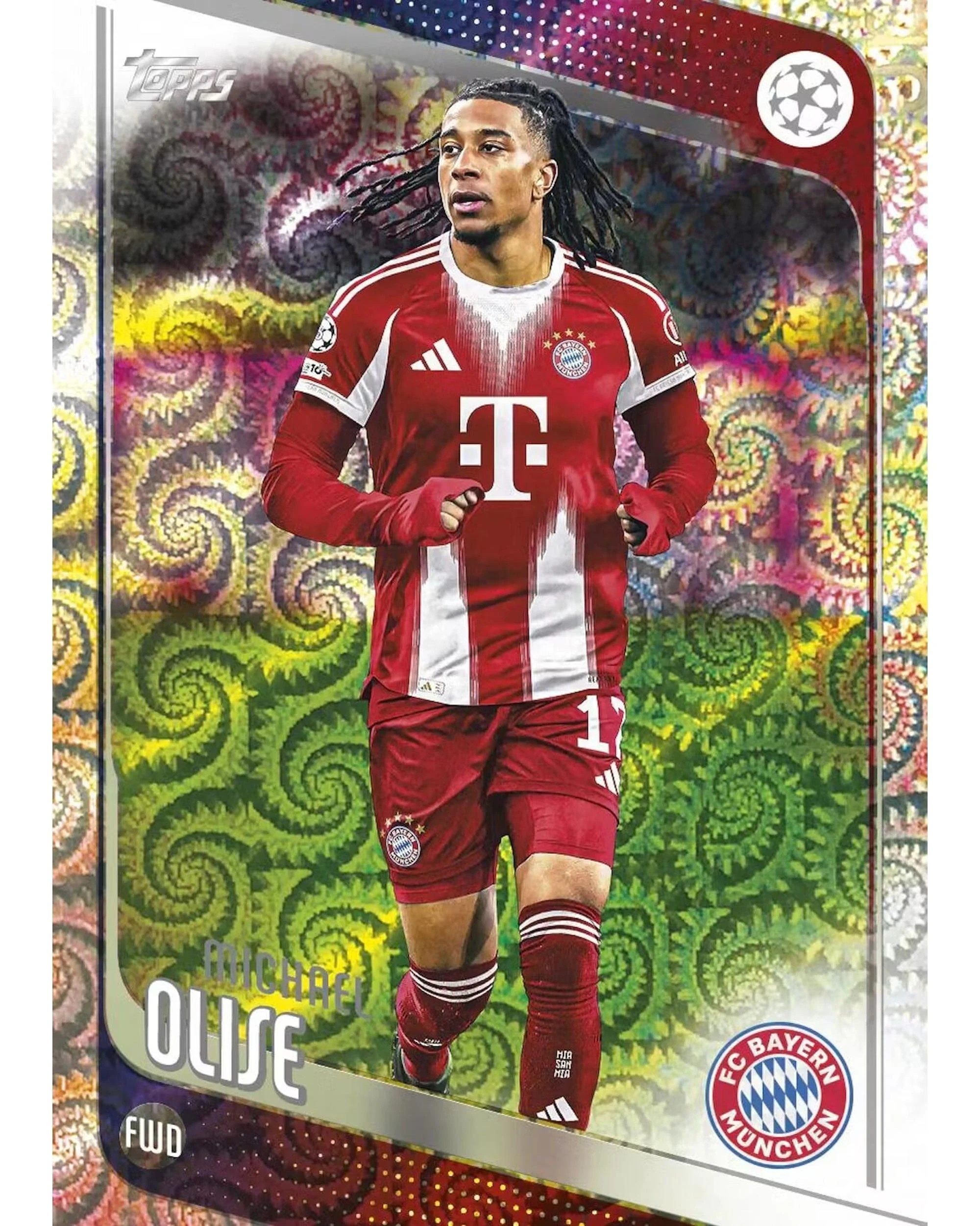 5 Topps 2025/2026 UEFA Club Competitions Carnaval Edition Soccer Hobby Box, 5 of 7