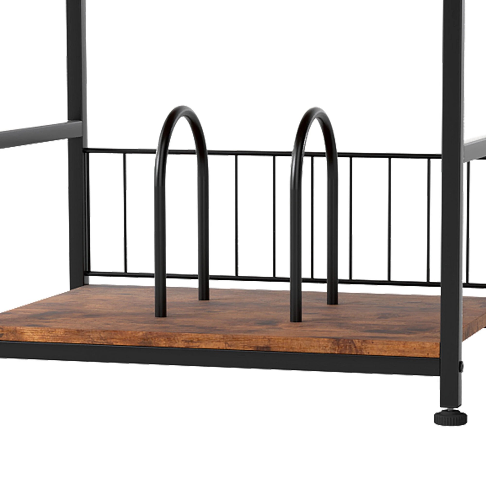 6 Levede Side Table 3-Tier - Brown, 6 of 9