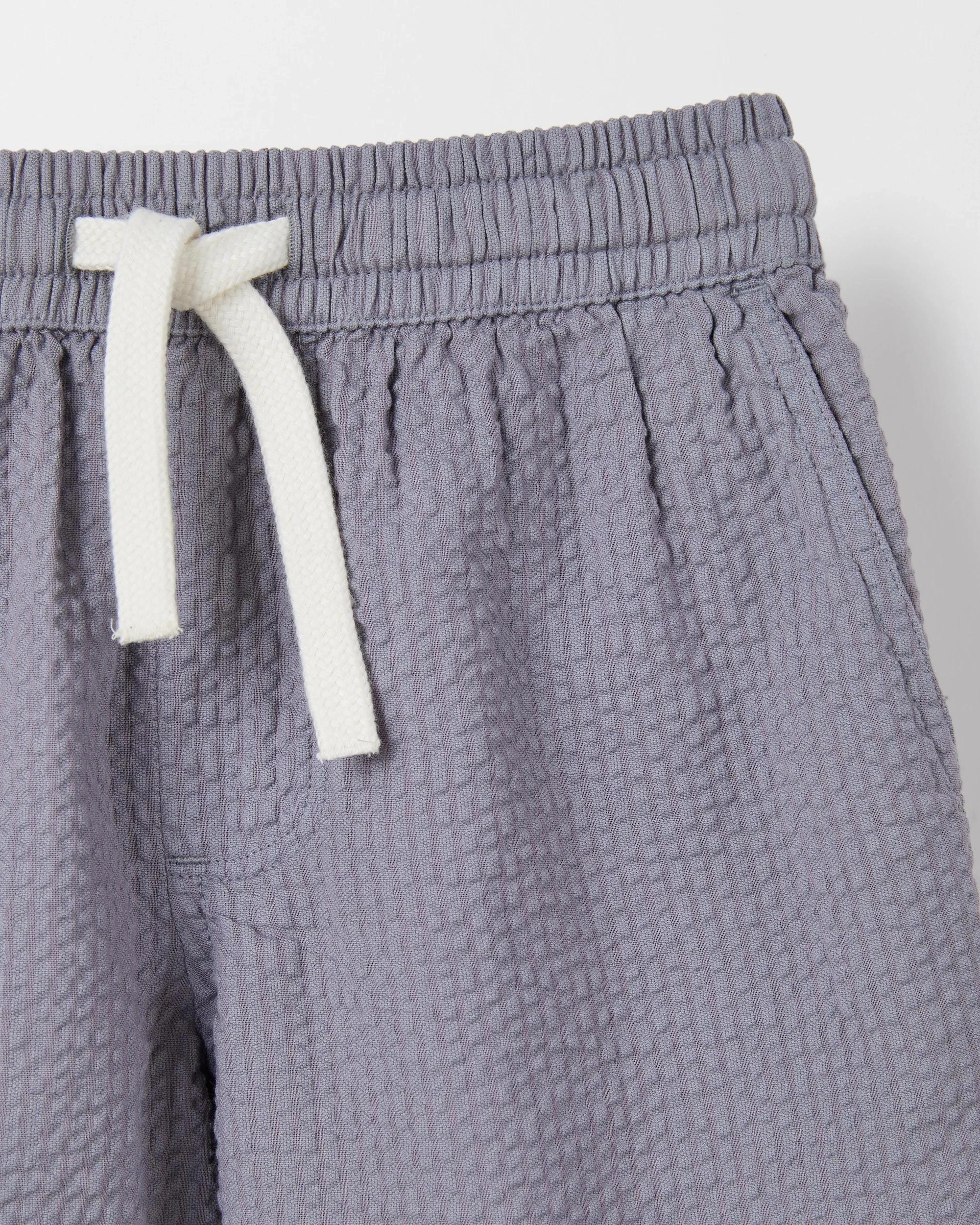 2 Target Seersucker Shorts CHARCOAL, 2 of 2