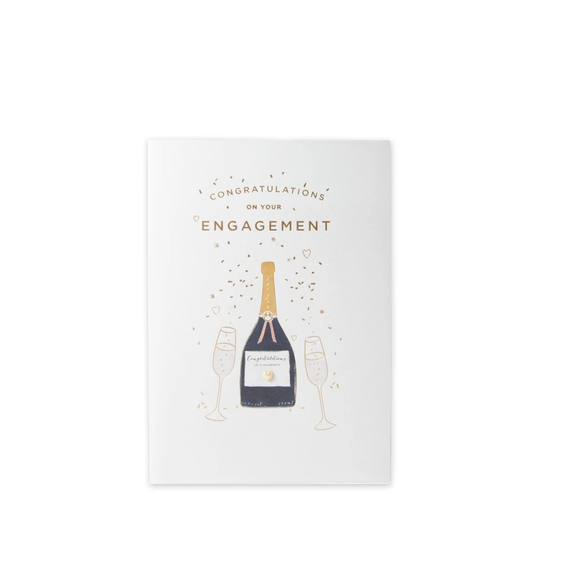3 Connections from Hallmark Engagement Card - Champagne Glasses, 3 of 3
