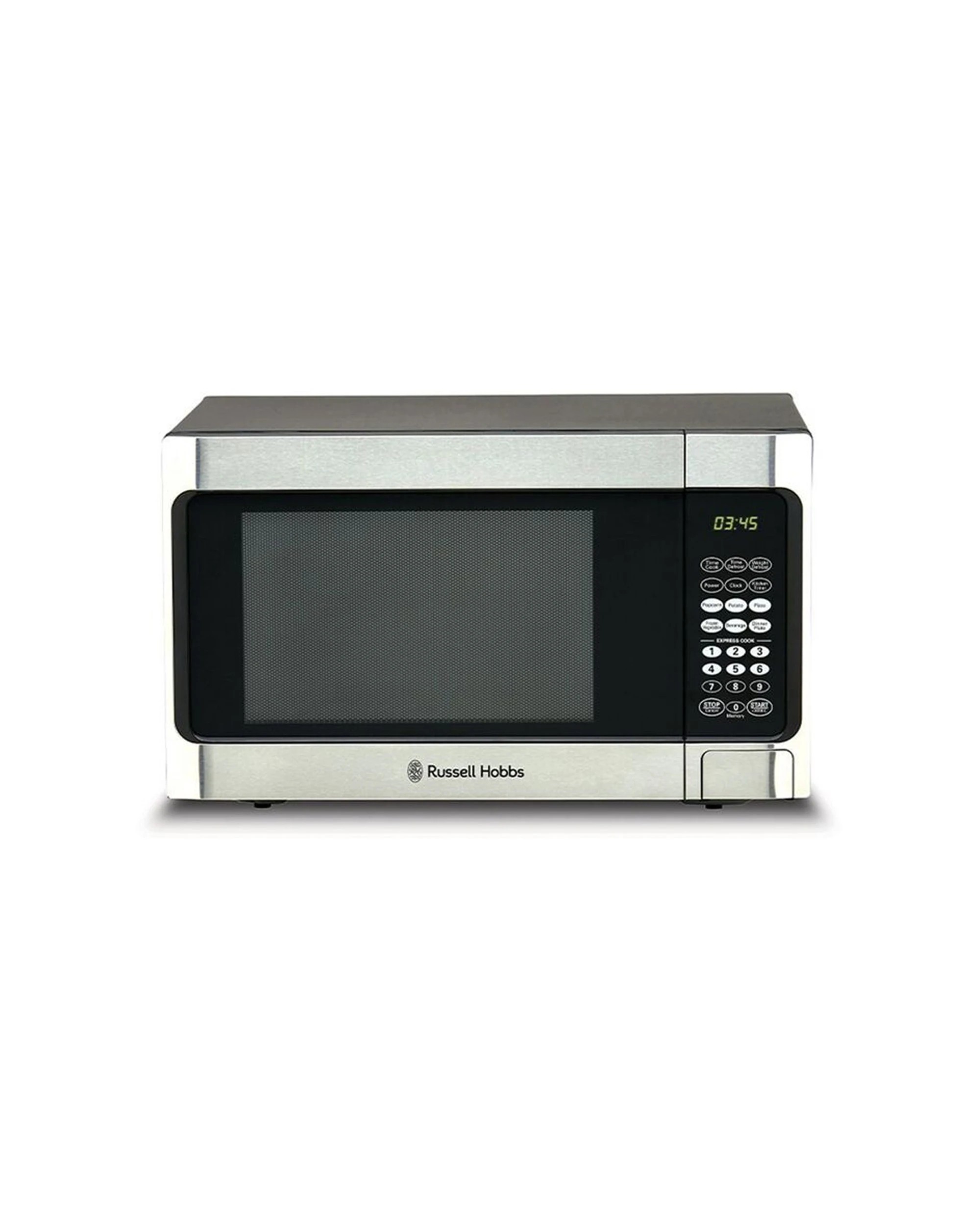 1 Russell Hobbs Rhmo300 Electric Led 1000w/34l Microwave Oven Defrost/heat - Black, 1 of 3