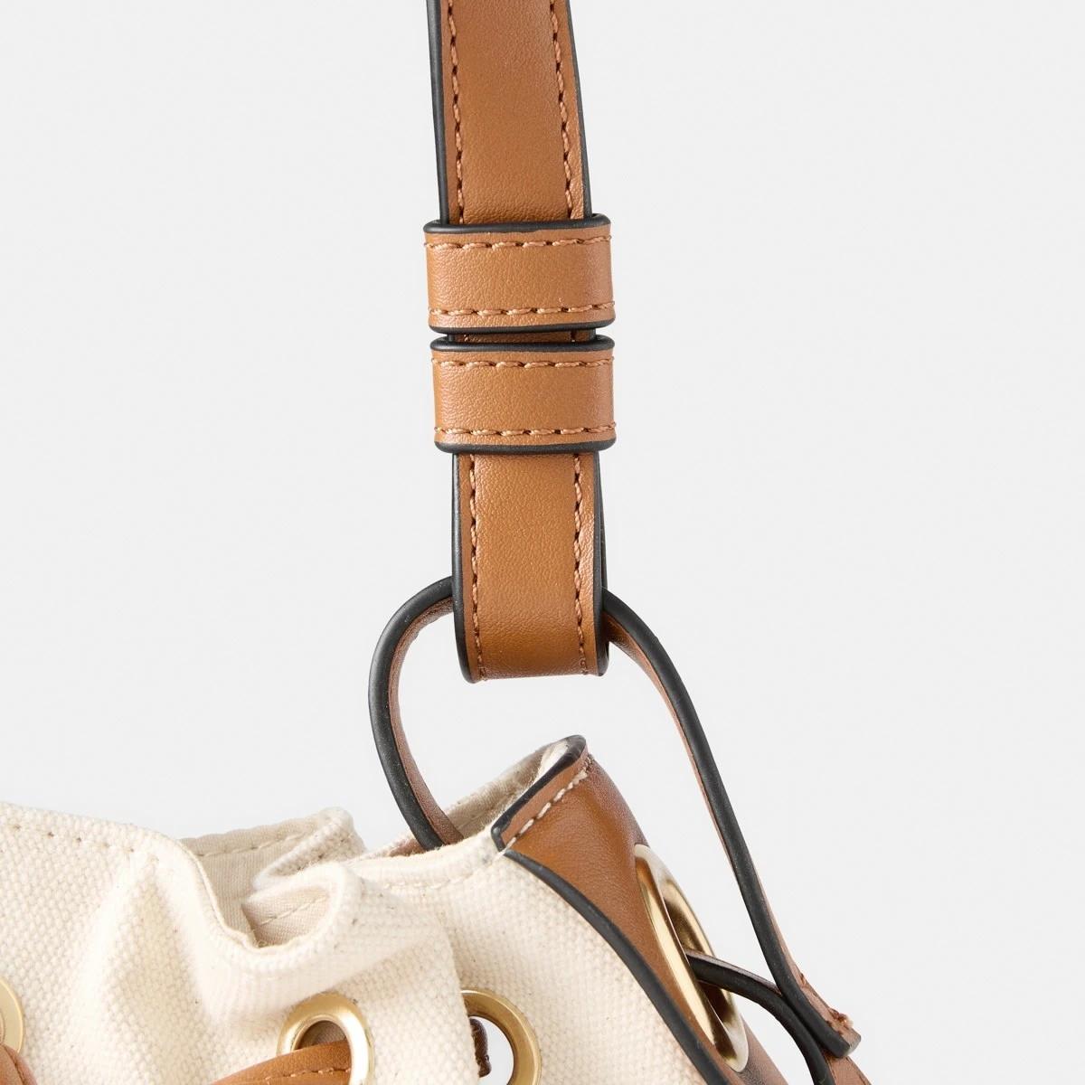 5 Canvas Bucket Bag Natural, 5 of 10
