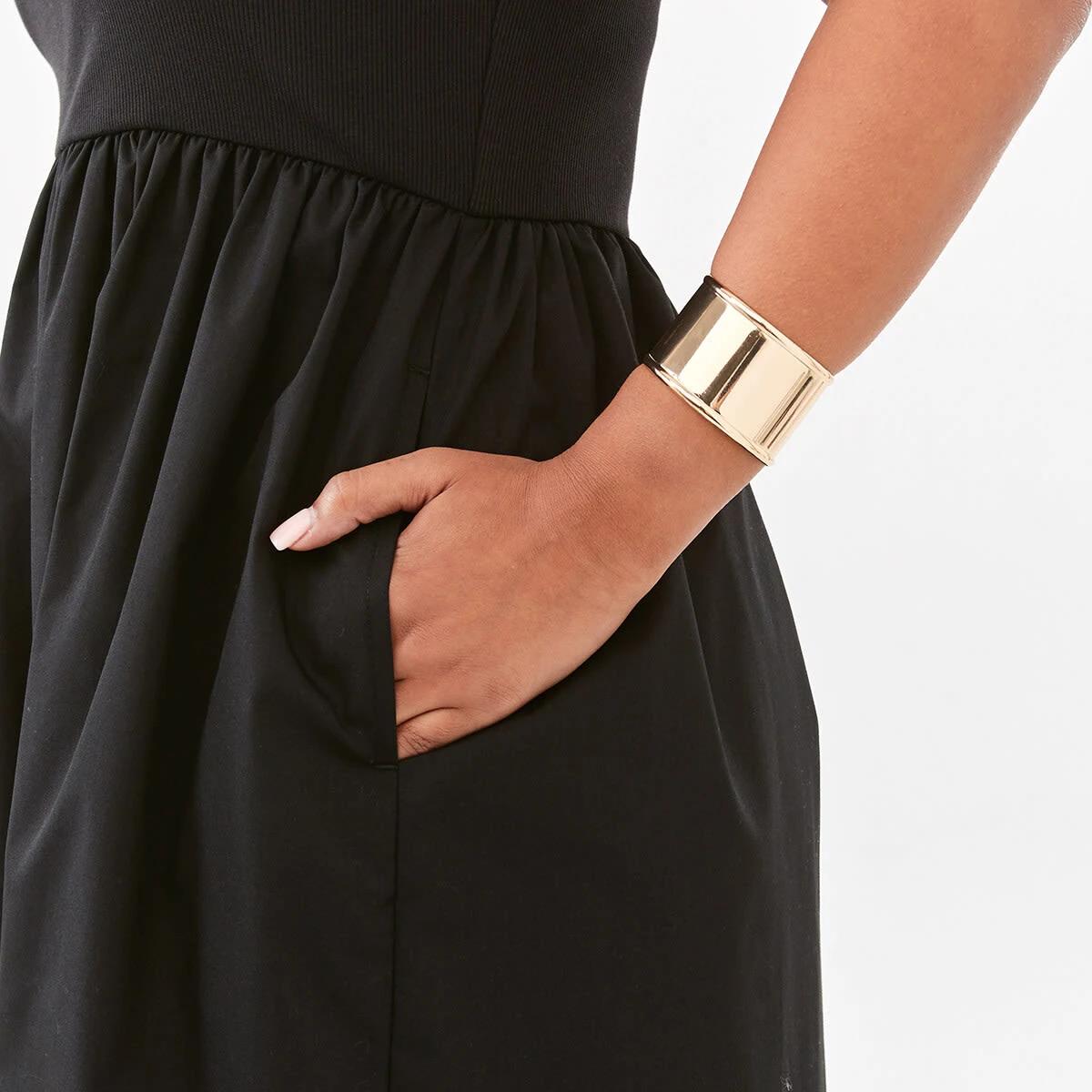 5 Chunky Bangle Gold, 5 of 6