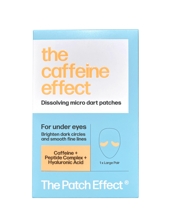 The Patch Effect The Caffeine Effect Dissolving Micro Dart Patches - Caffeine, Peptide Complex and Hyaluronic Acid