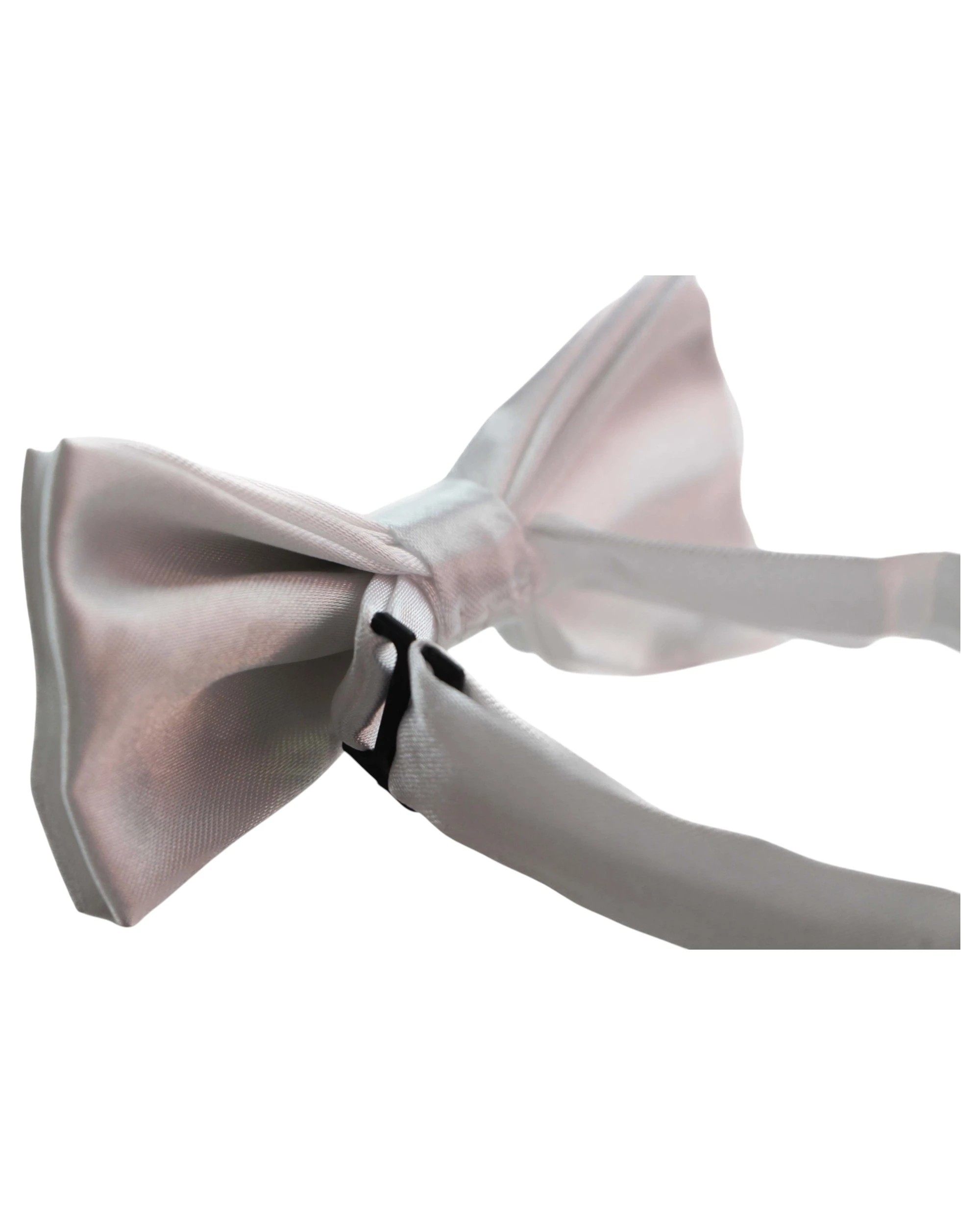 2 Zasel Boys White Plain Bow Tie, 2 of 5