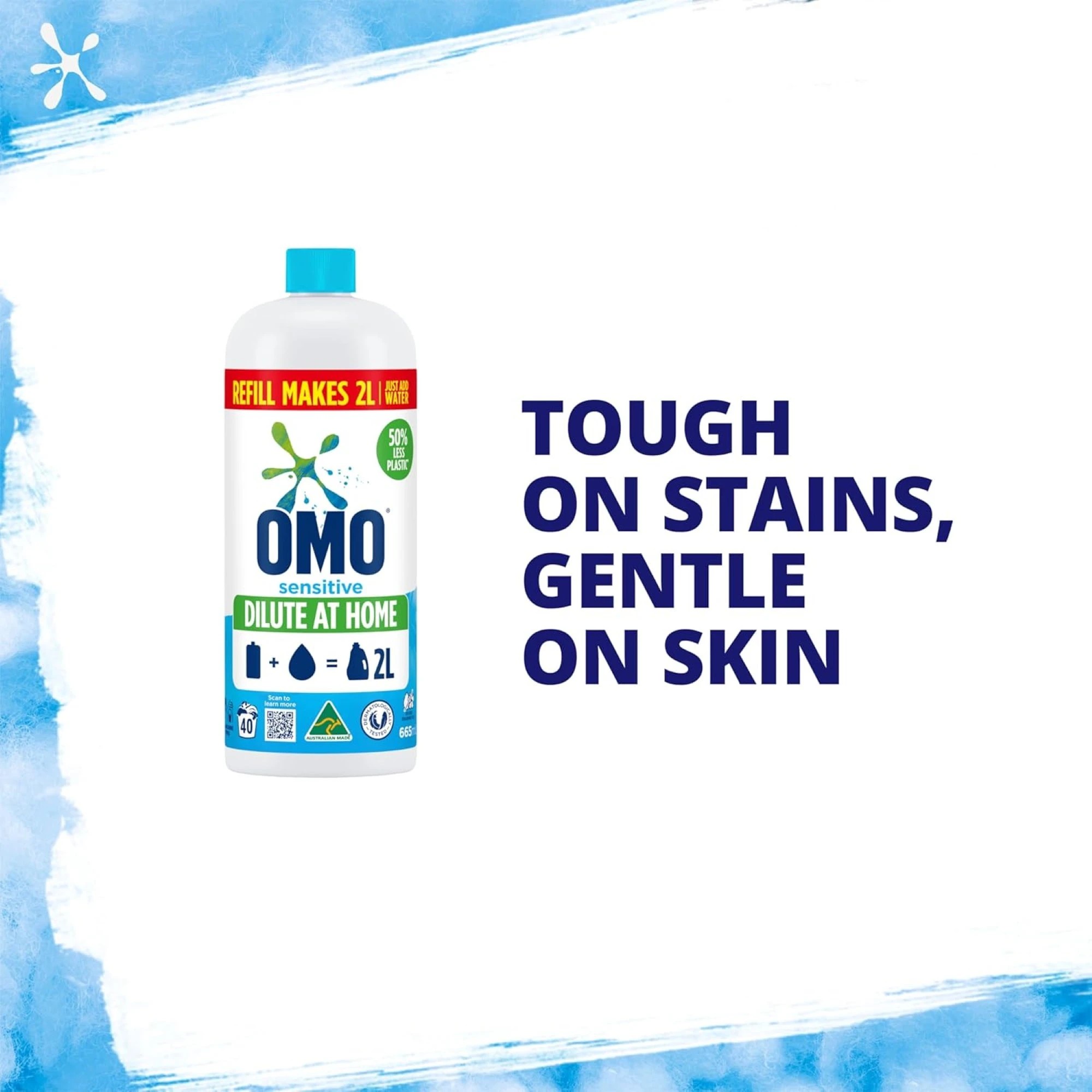 4 OMO Sensitive Laundry Liquid 2L x4, 4 of 7