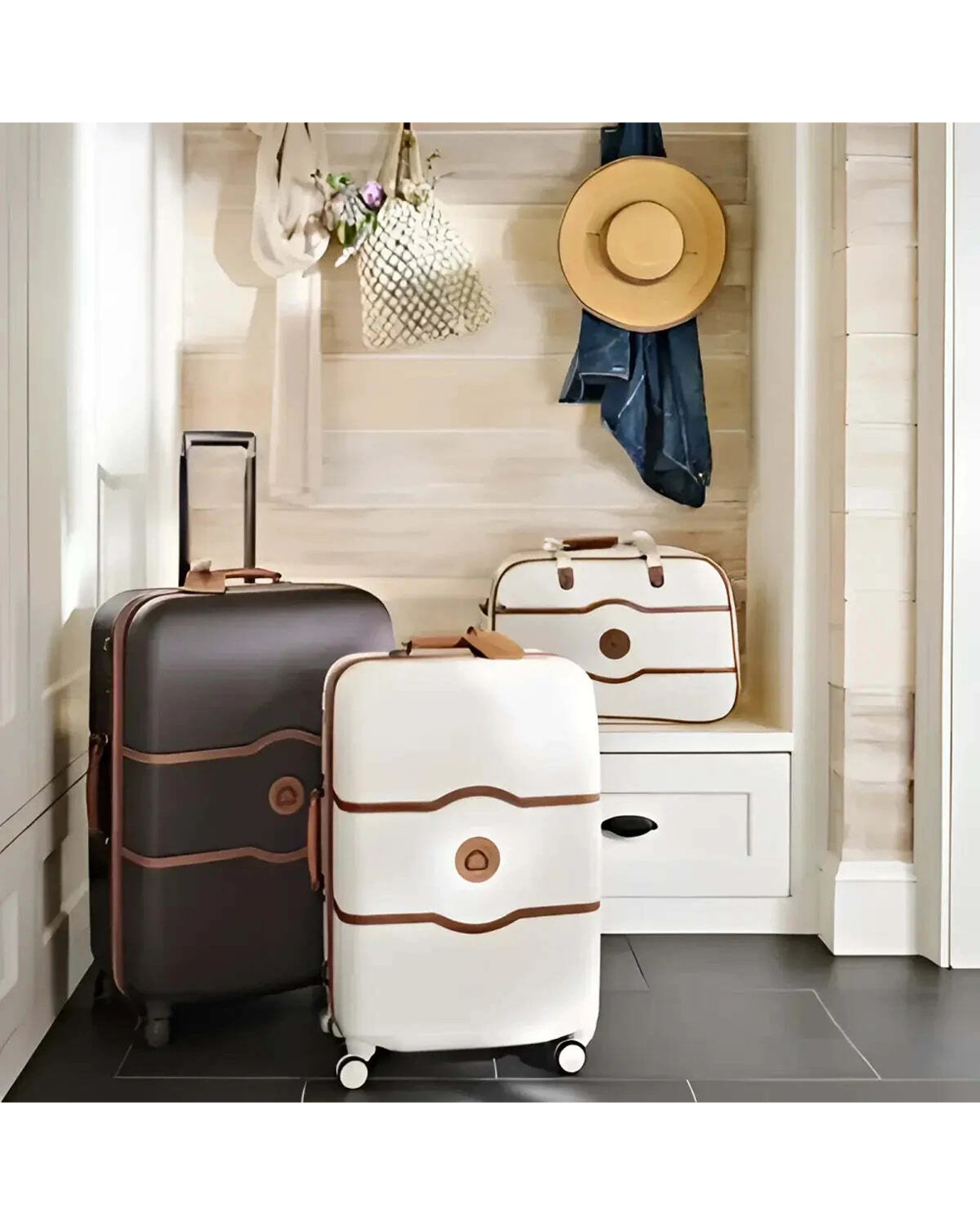 3 Delsey Chatelet Air 2.0 66 cm 4-Wheel Suitcase TSA Lock Patented Zip Secure Angora - White, 3 of 6