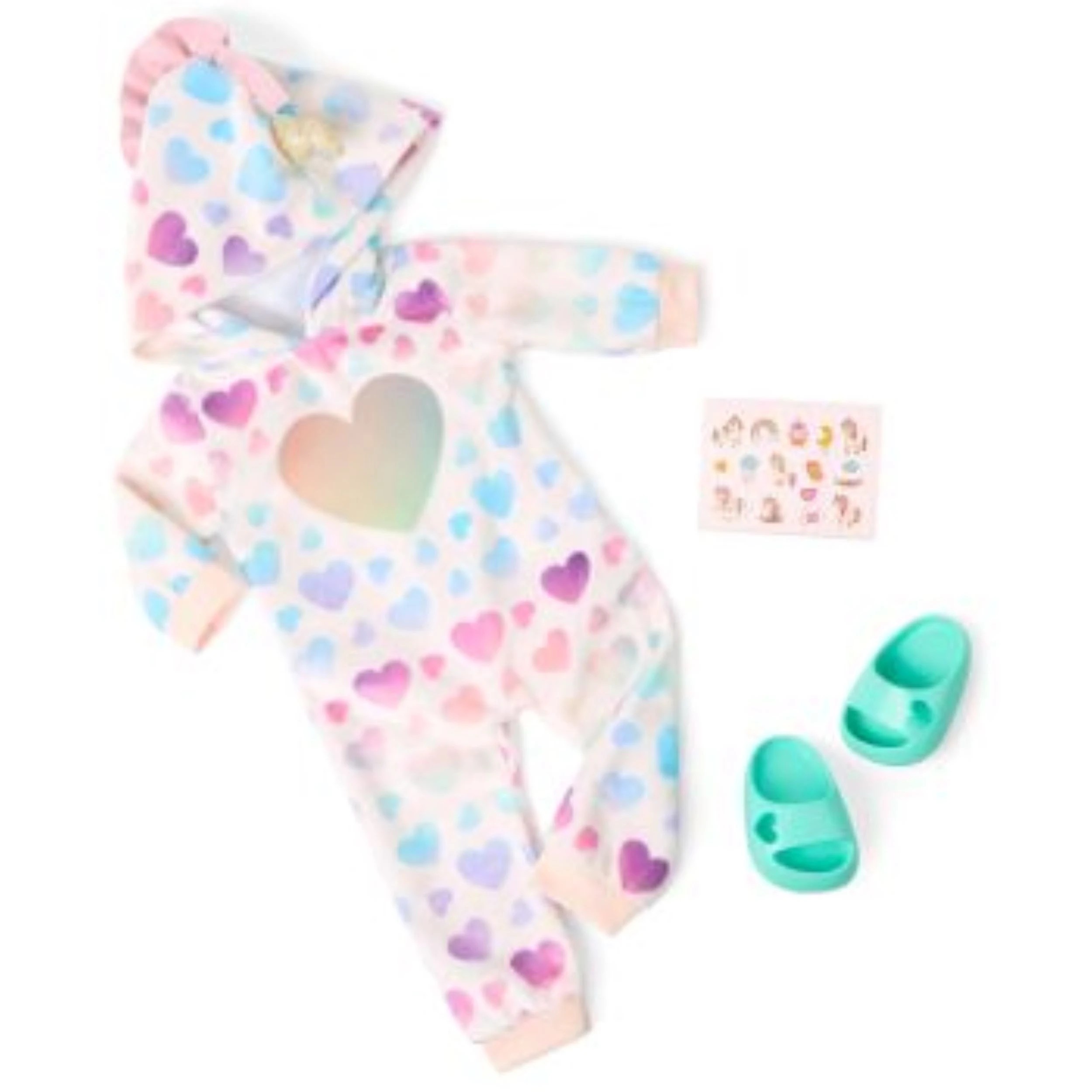 1 Our Generation Dream Bright Glow In The Dark Pyjama Outfit - Multi, 1 of 6