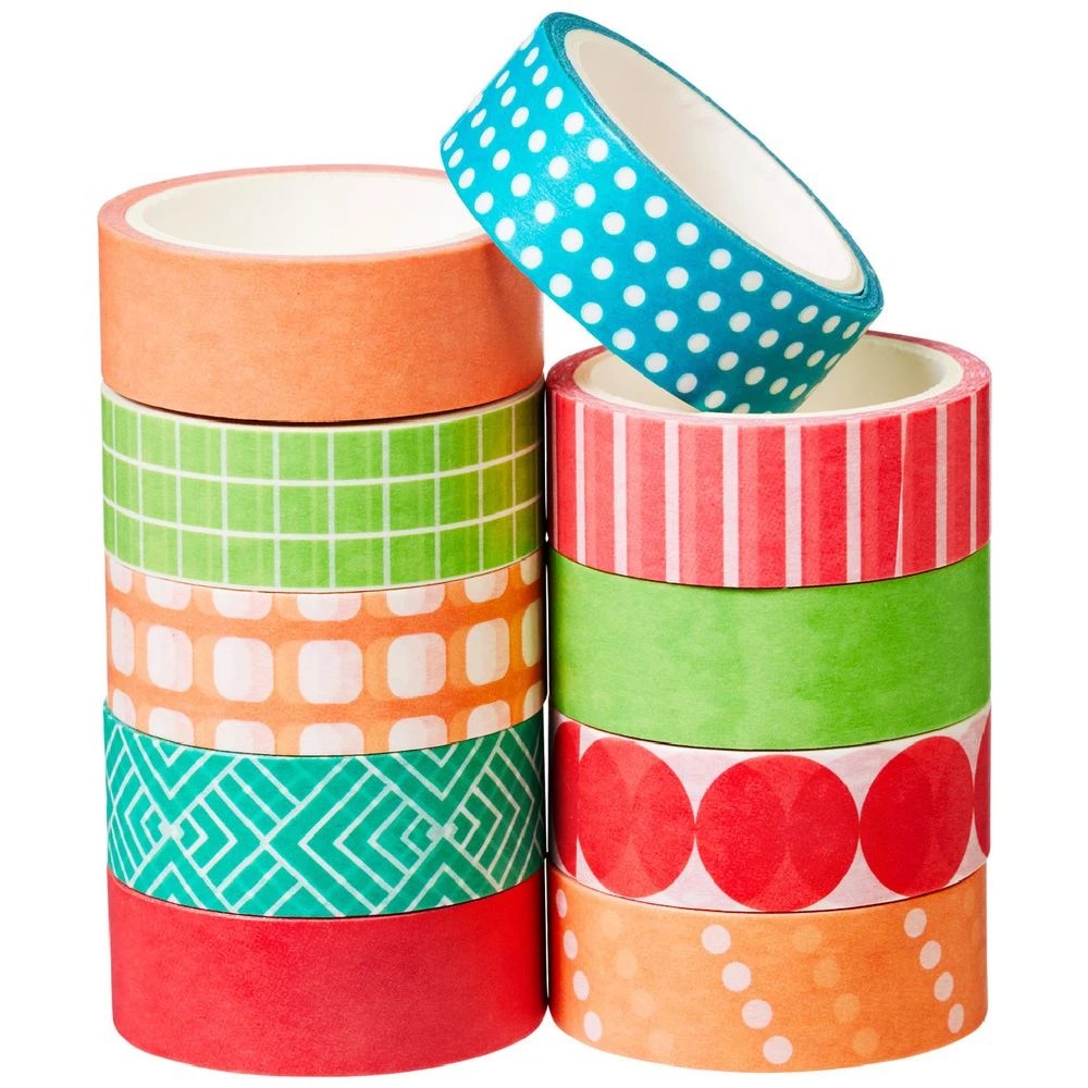 2 Otto Washi Tape Pastels 10 Pack, 2 of 3