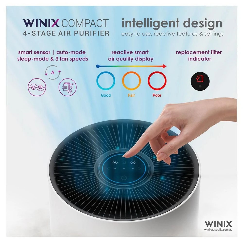 6 Winix Australia Compact 4 Stage Air Purifier, 6 of 10