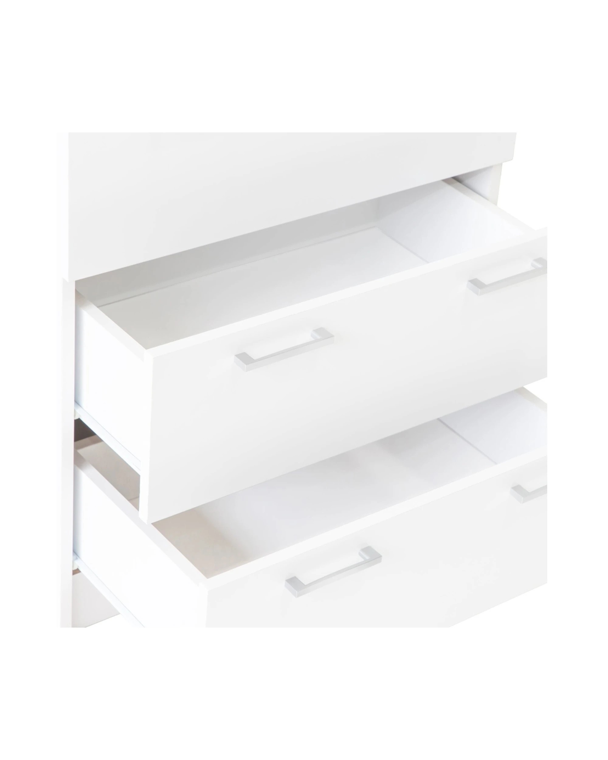 5 Alpine Bay Tribecca 5 Drawer Chest - White, 5 of 7