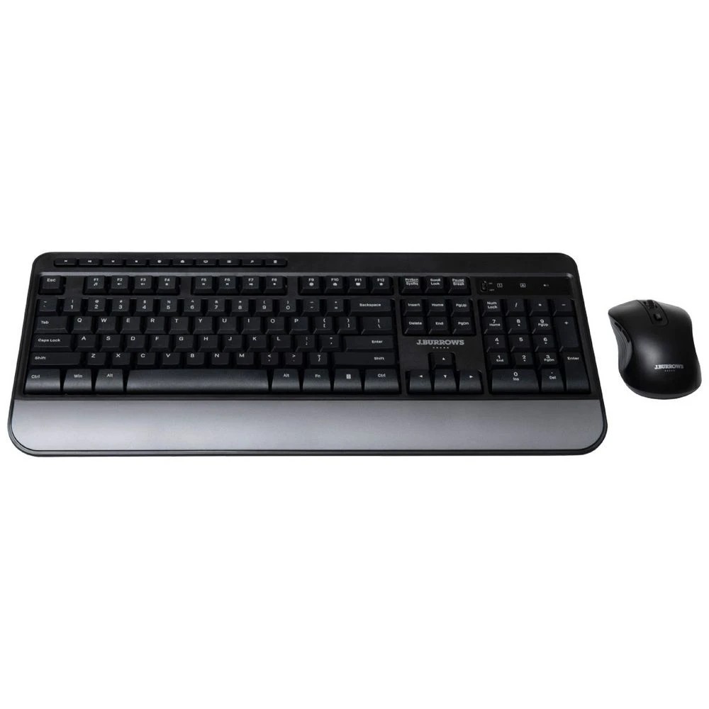 2 J.Burrows MK100 Wireless Keyboard & Mouse Combo, 2 of 8