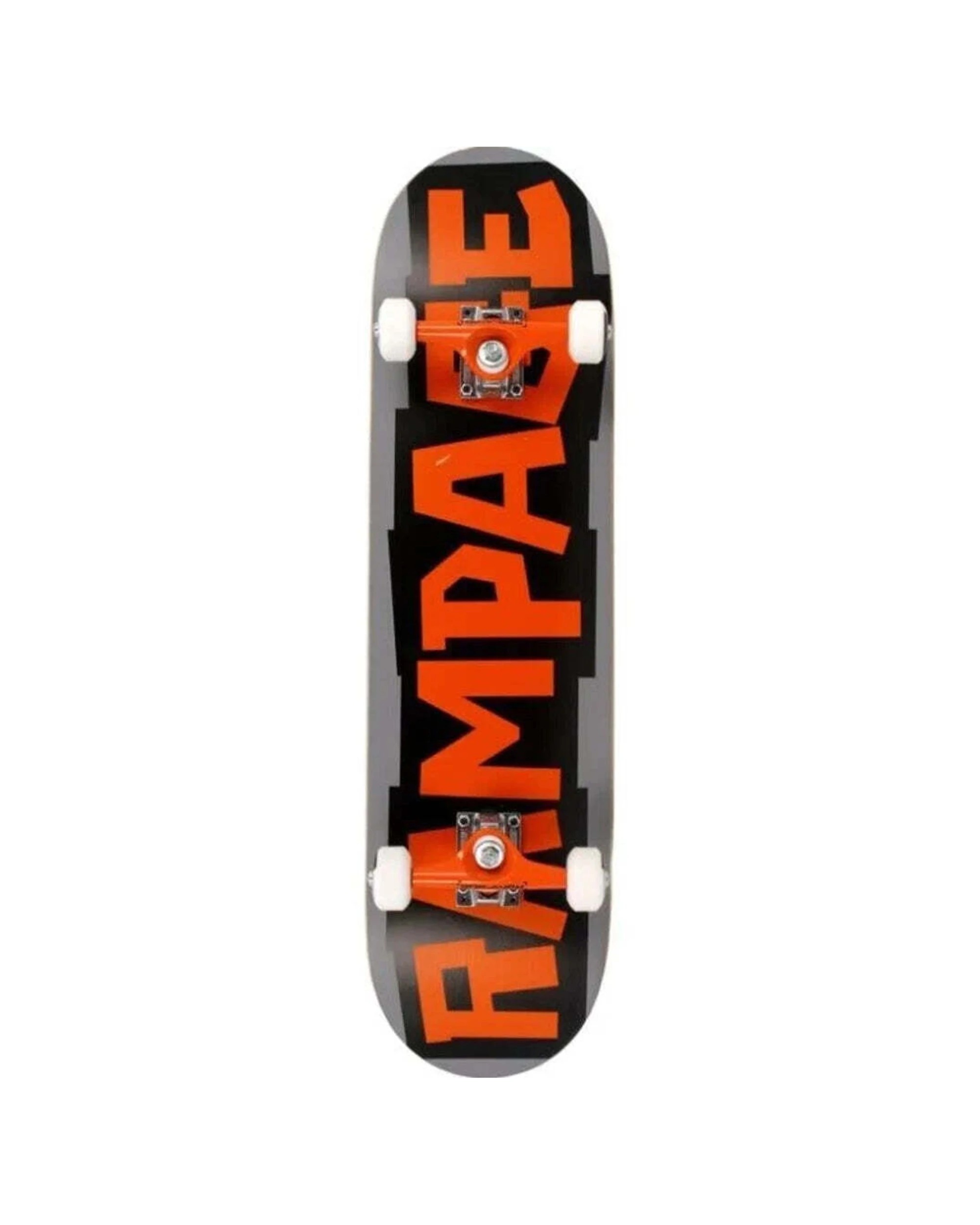 1 Rampage Block Logo Complete Skateboard 8 Inch - Multi, 1 of 3