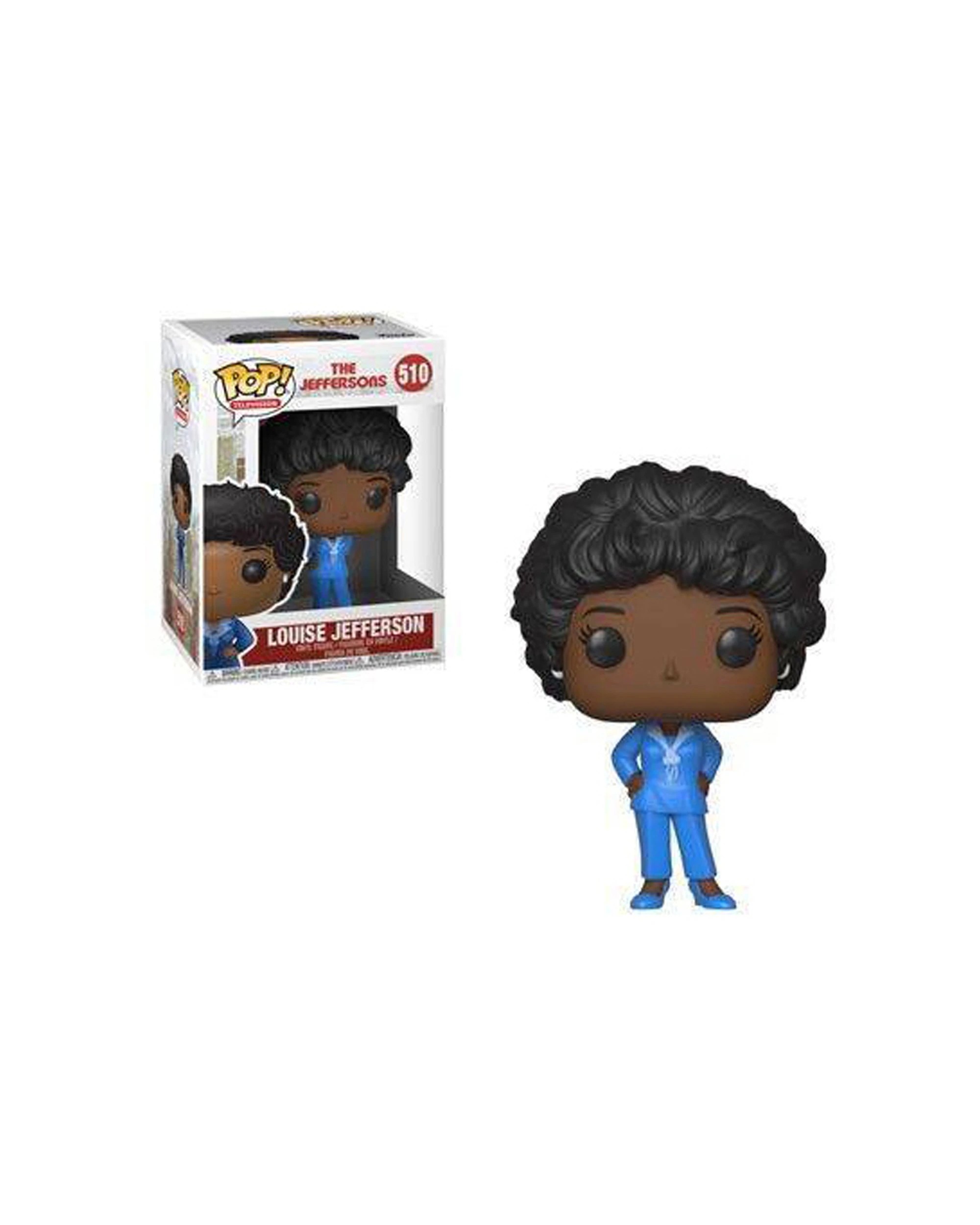3 Pop Vinyl Figurine The Jeffersons - Louise Jefferson 10cm Vinyl Figure - Blue, 3 of 3