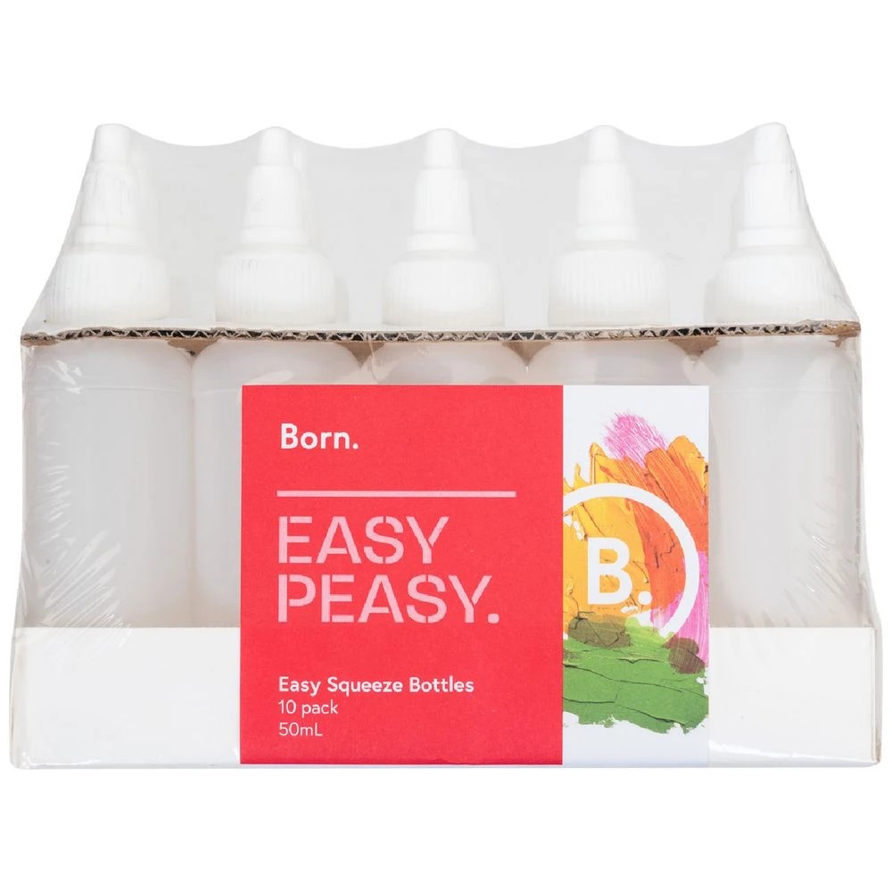 1 Born Easy Squeeze Bottle 50mL 10 Pack, 1 of 2