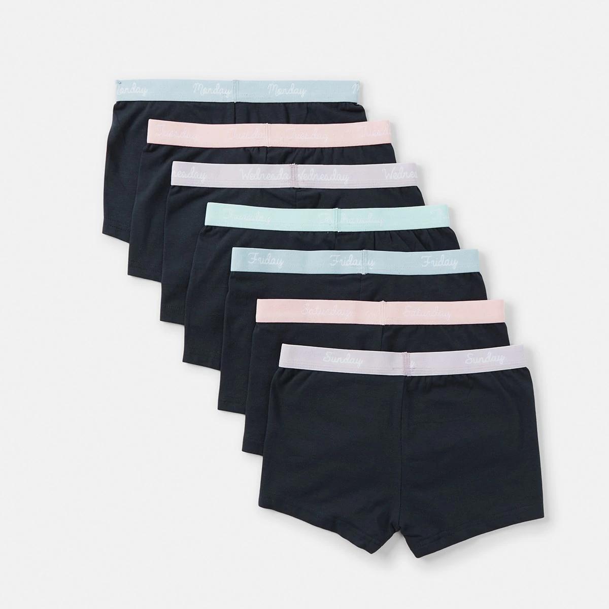 2 7 Pack Shorties PASTEL DAYS, 2 of 9