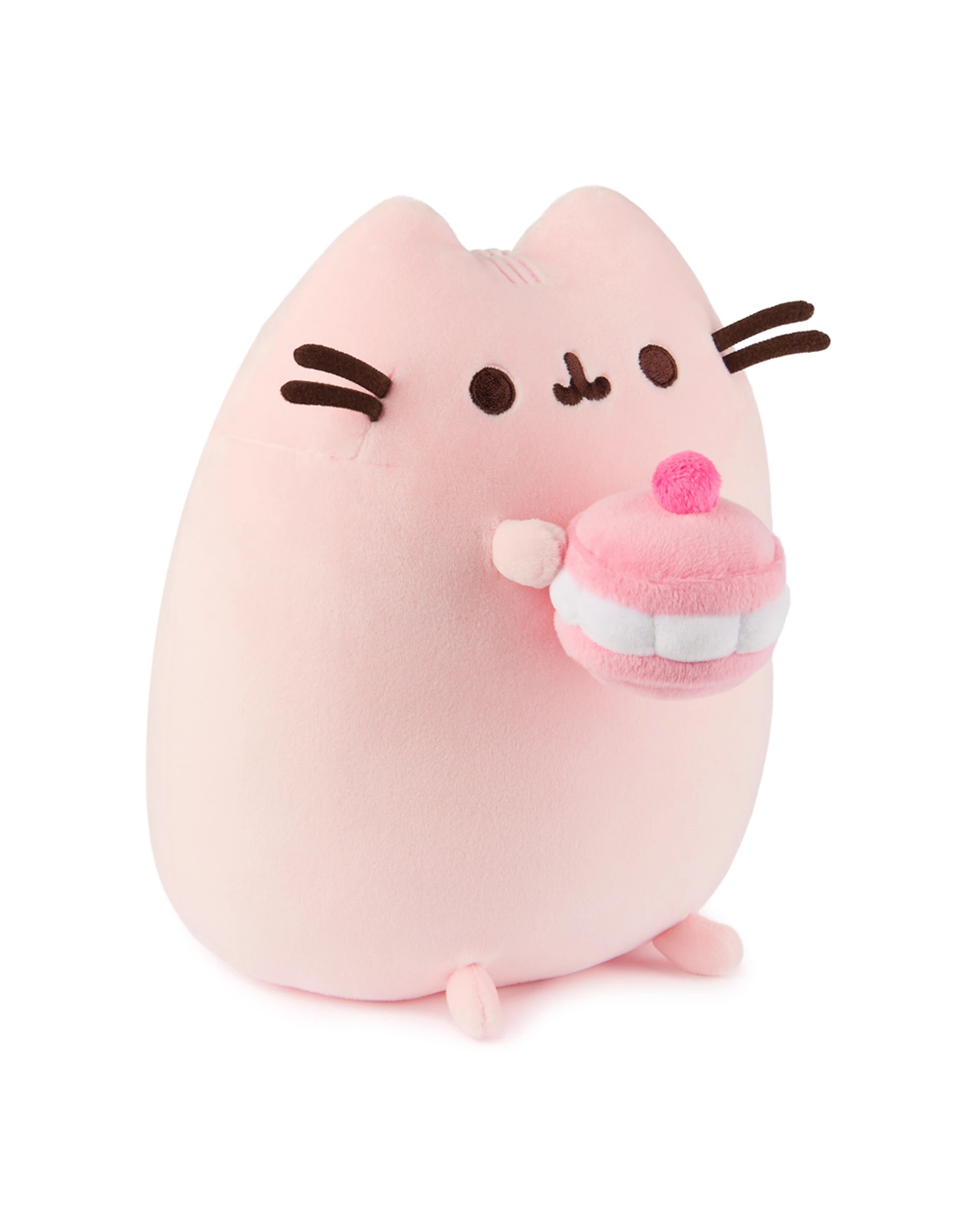 2 Pusheen - Pusheen Snackable Cherry Macaron Squisheen 24cm, Soft Toy, Plush, 2 of 2