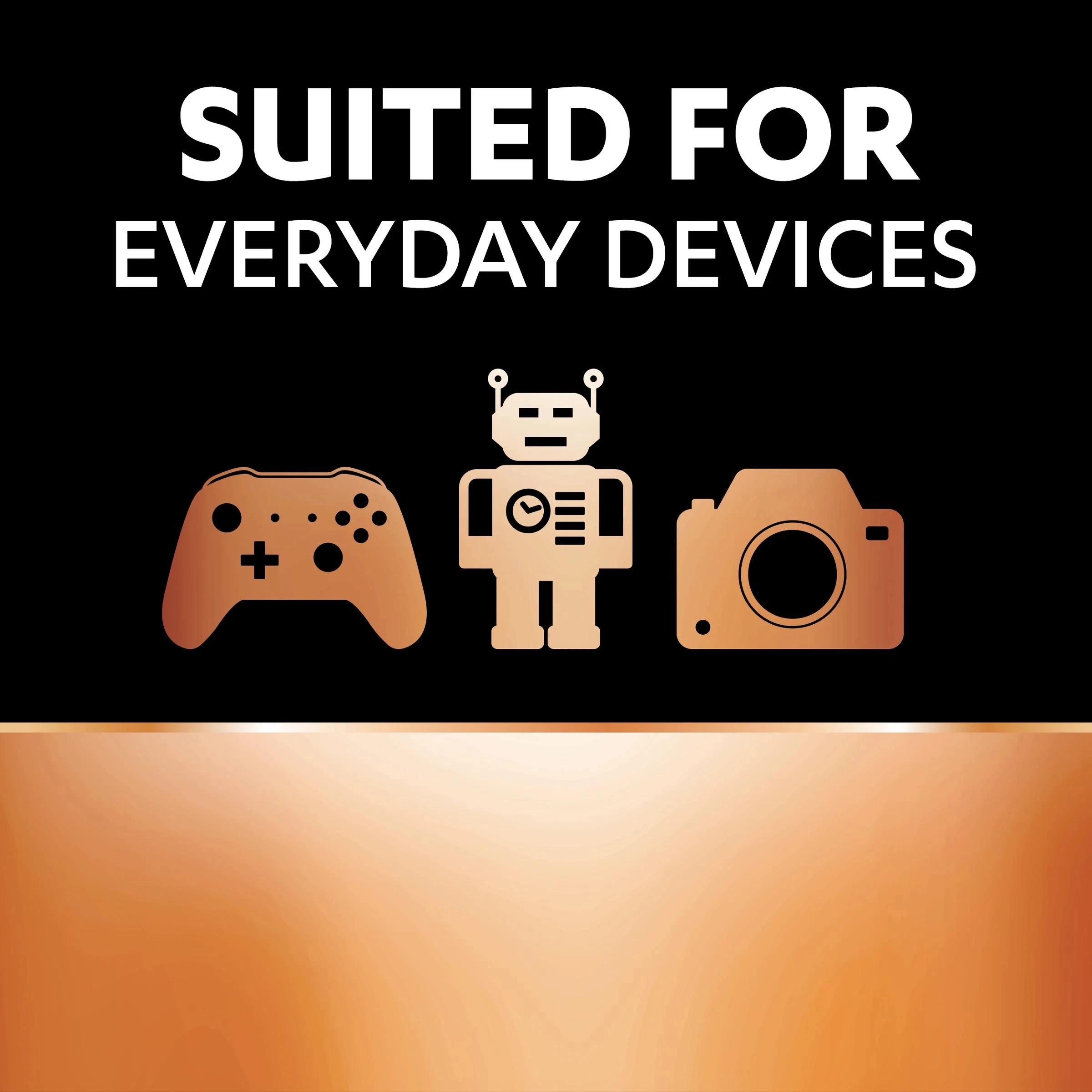 8 16 Pack Duracell Coppertop AA 1.5V Alkaline Batteries - Multi, 8 of 10