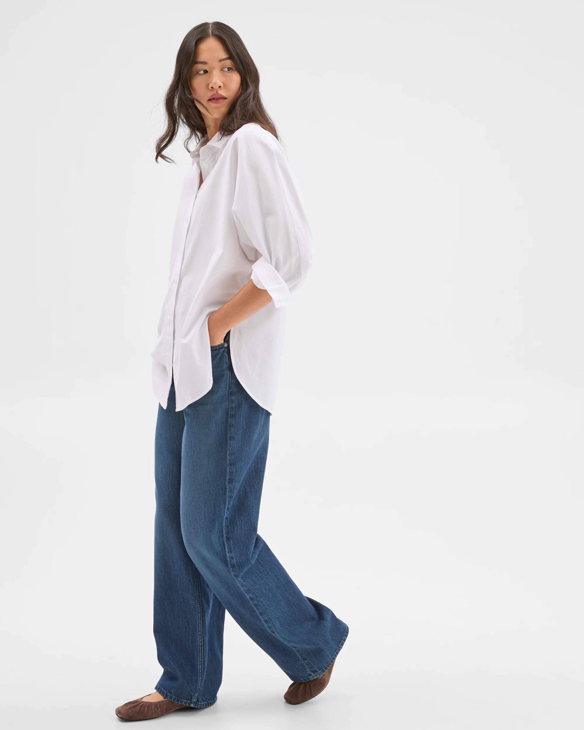 5 Target Woman Australian Cotton Batwing Shirt WHITE, 5 of 7