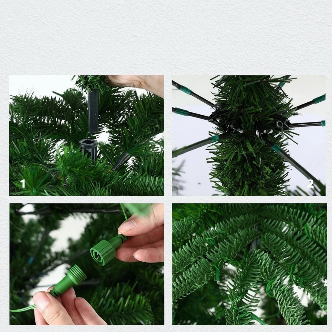 5 Jingle Jollys Christmas Tree 2.1M LED Sparse Xmas Tree 860 Tips Party Decoration - Green, 5 of 7
