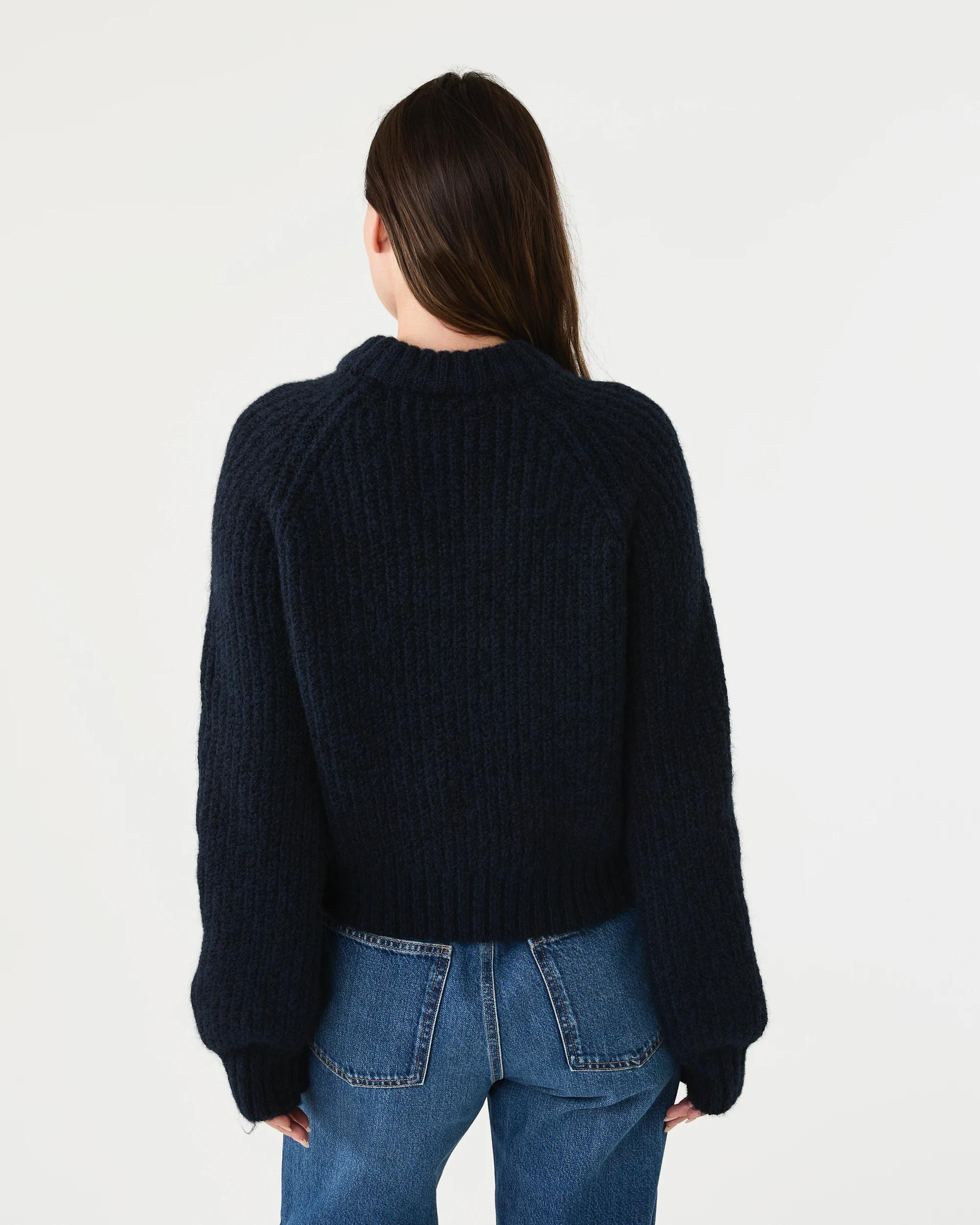 3 Balloon Sleeve Jumper Navy Blaze, 3 of 7