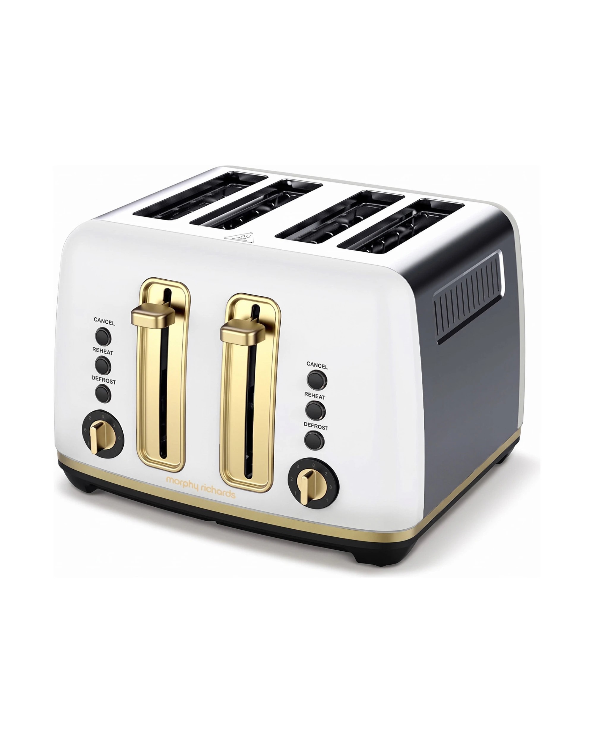 Morphy Richards Ascend Kettle and Toaster Set White Soft Gold 1.5L Jug ...