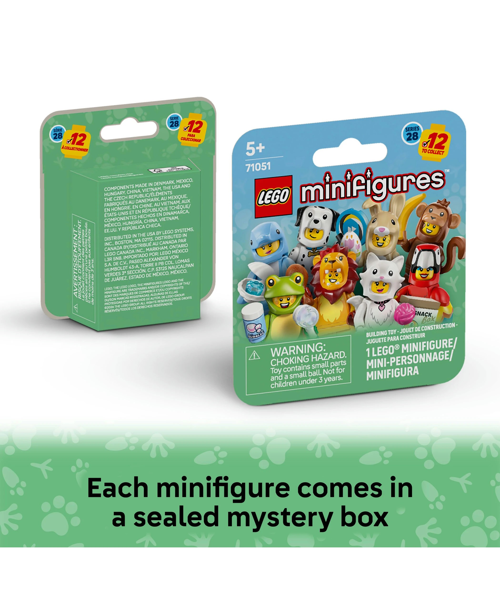 4 LEGO Minifigures Animals Series 28 71051, 4 of 10