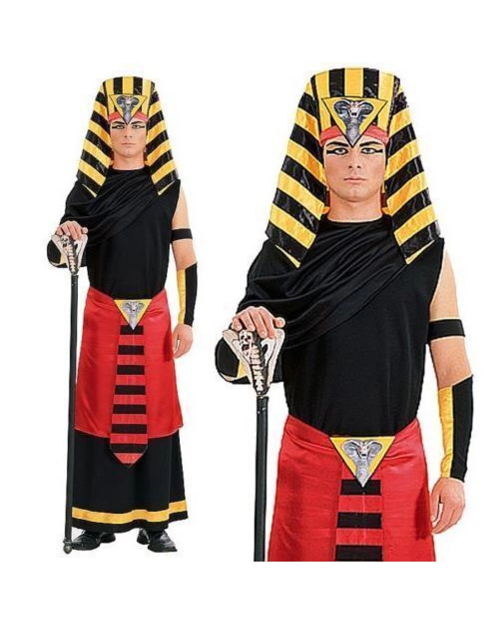 1 BR Costumes Egyptian Pharaoh Costume for Adults Ramses, King of Egypt, 1 of 1