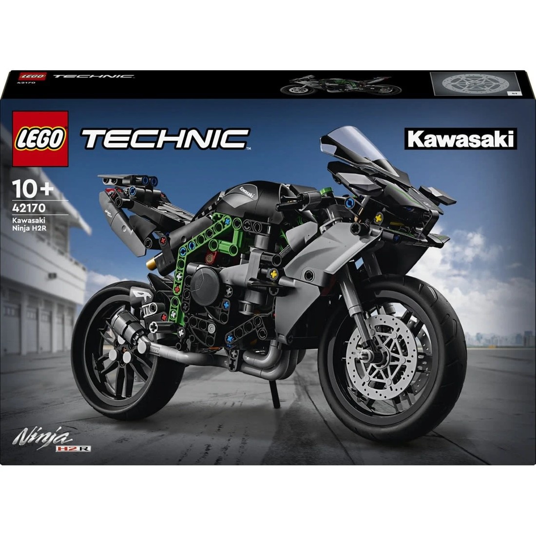 1 LEGO Technic Kawasaki Ninja H2R Motorcycle 42170, 1 of 10