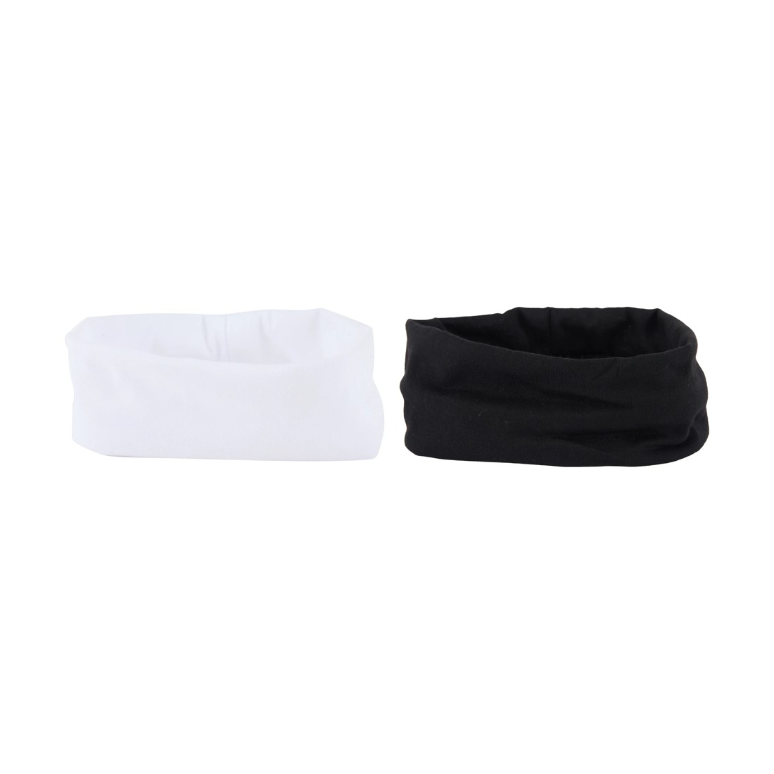 1 OXX Haircare 2 Piece Stretch Headband - Black and White, 1 of 4