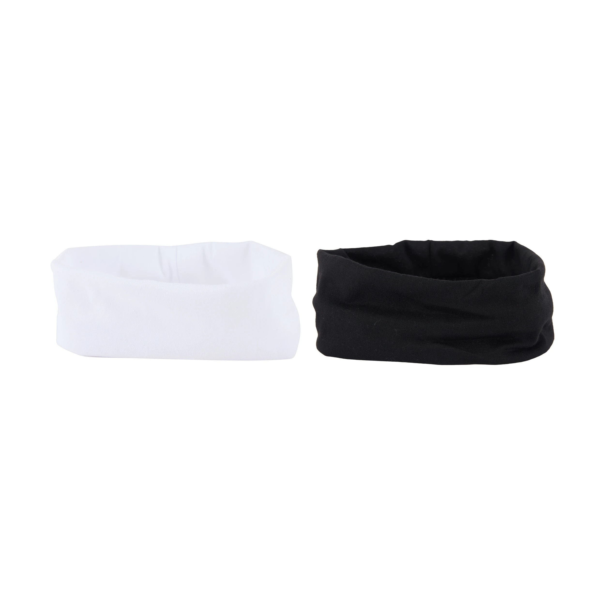 1 OXX Haircare 2 Piece Stretch Headband - Black and White, 1 of 4
