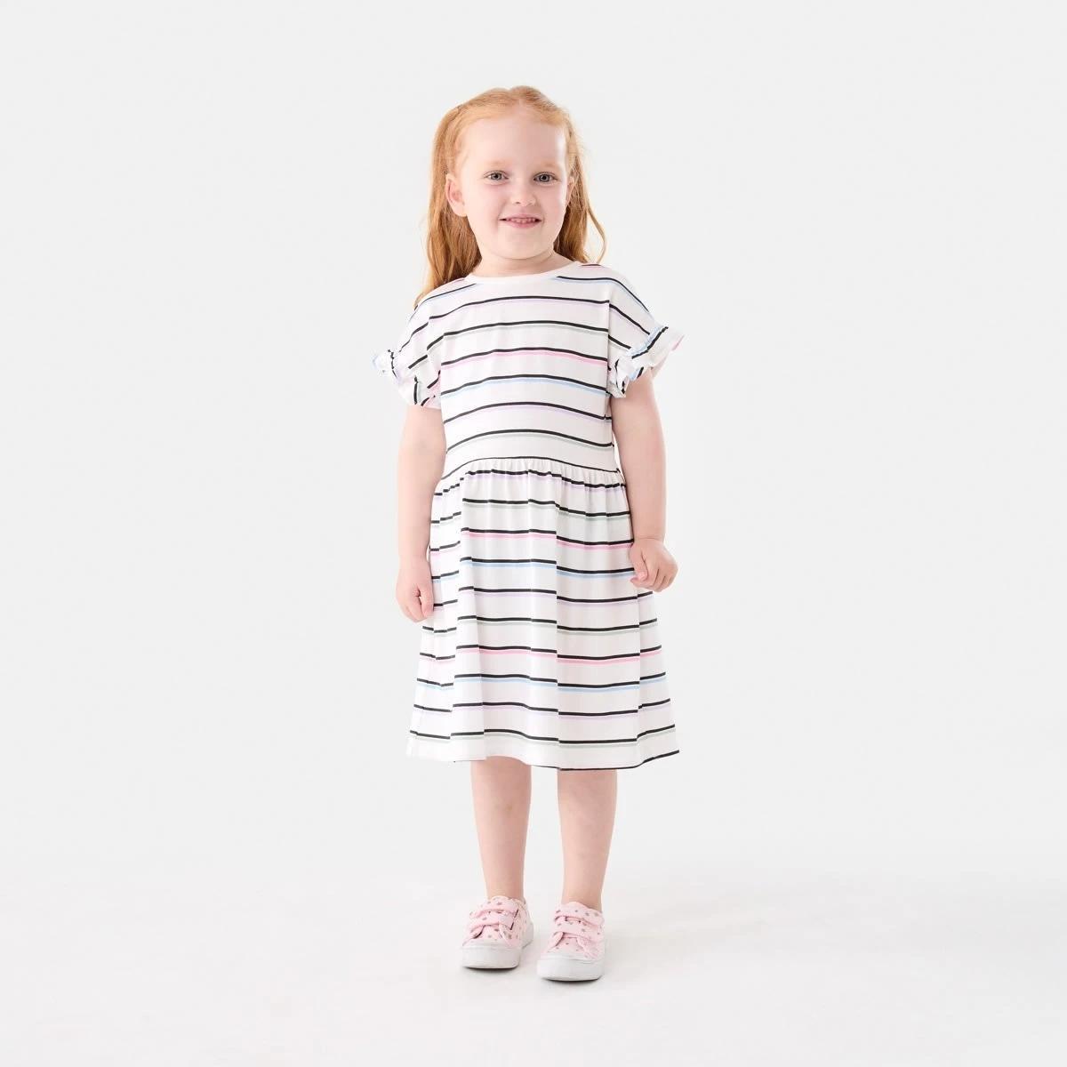 6 Jersey Dress GLINT STRIPES MULTICOLOUR, 6 of 7