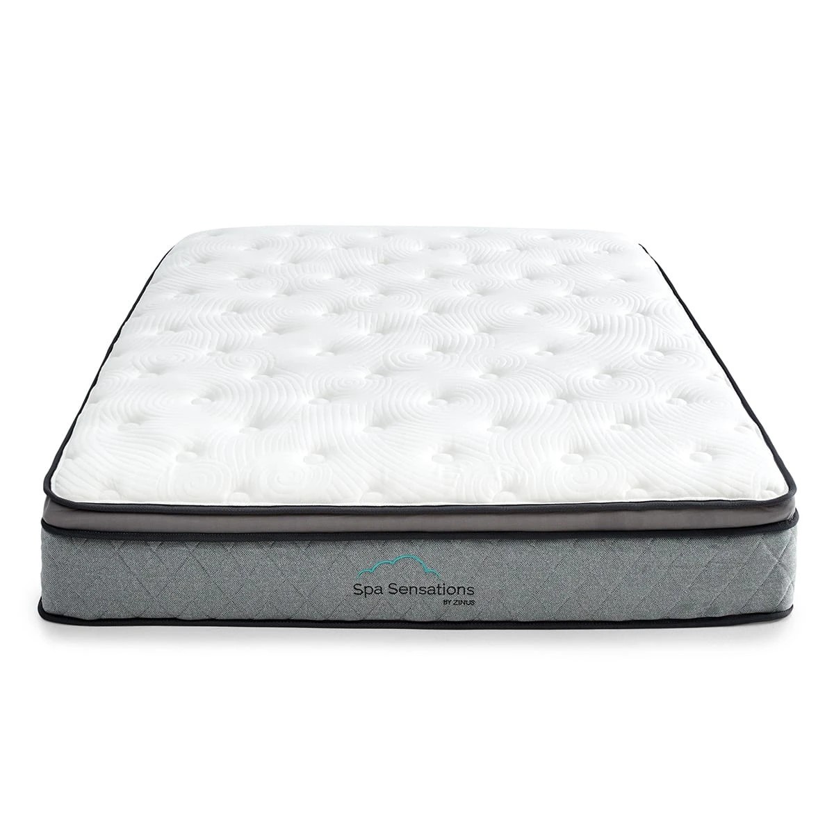 4 Queen Bed Euro Top Pocket Spring Mattress, 4 of 10