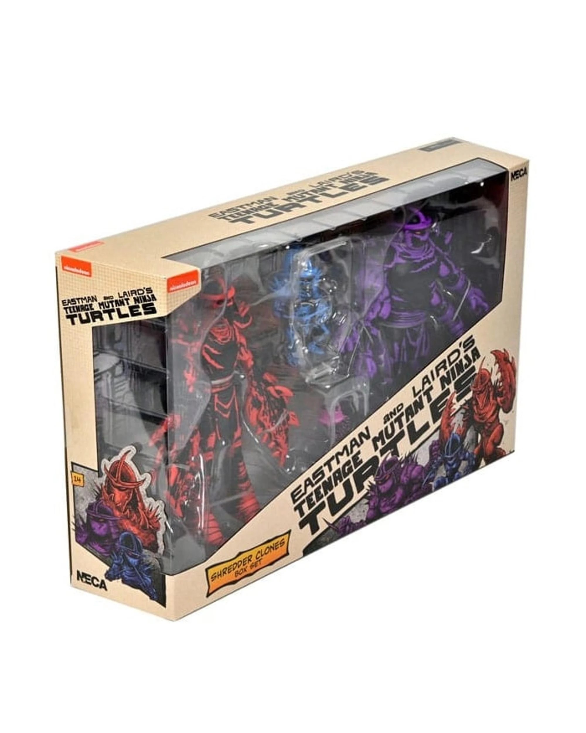 6 NECA Teenage Mutant Ninja Turtles Mirage Comics Shredder Clones 7 inch Action Figure Box Set, 6 of 7