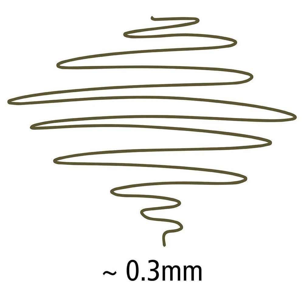 2 Staedtler Triplus 0.3mm Fineliner Olive Green, 2 of 6