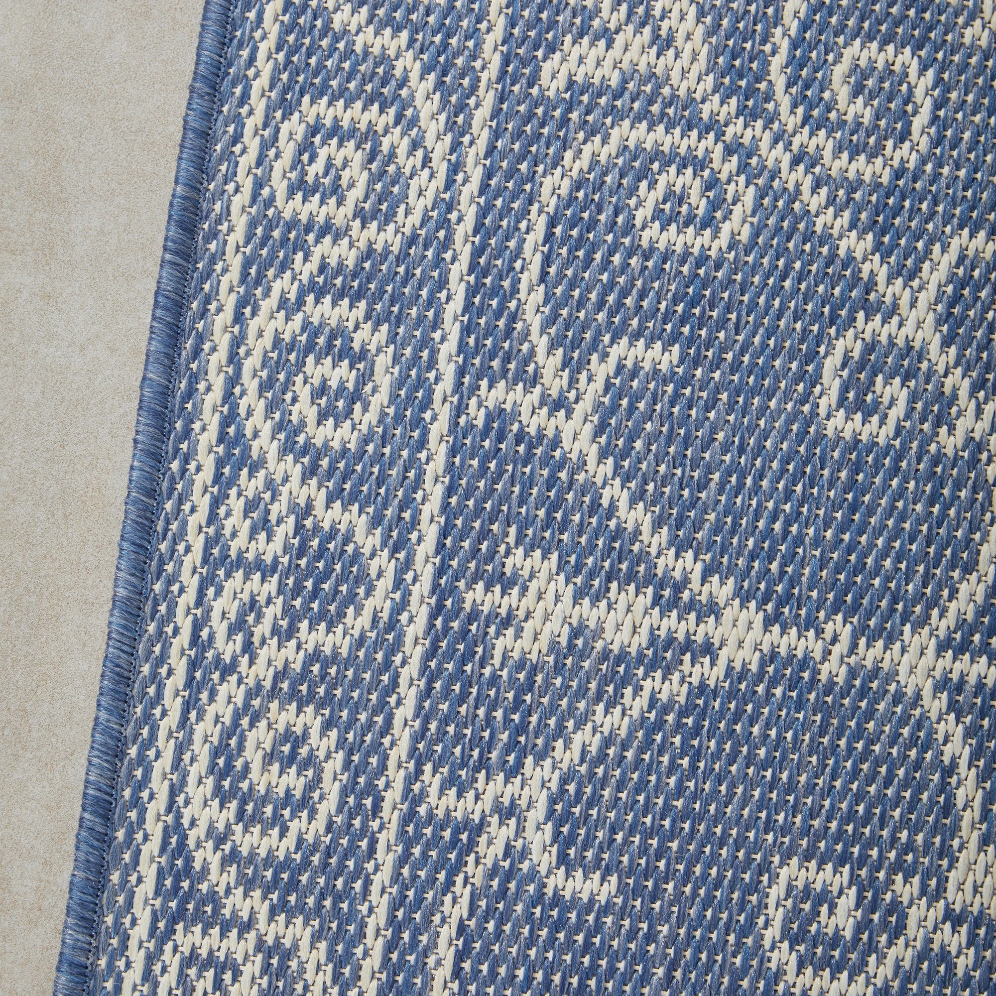 7 Common Ground Rugs Portman Romy 170x120cm - Small Outdoor Rug - Blue, 7 of 8