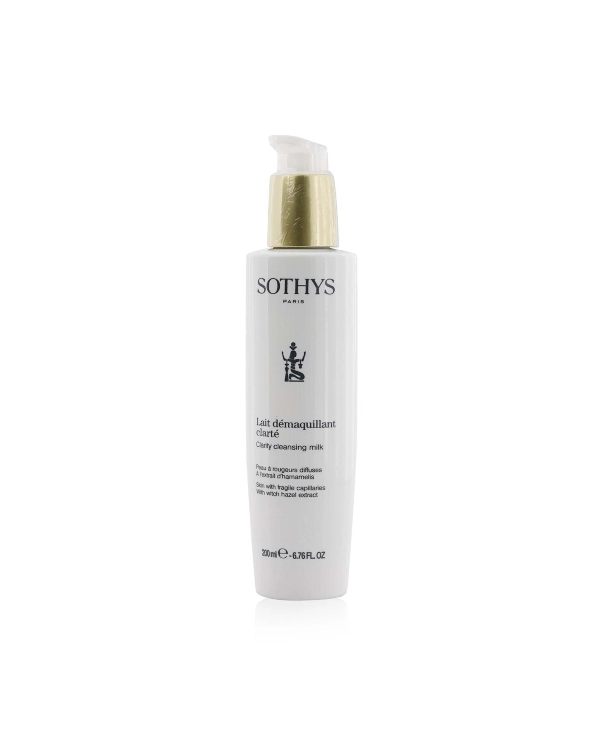 1 Sothys Clarity Cleansing Milk - For Skin With Fragile Capillaries , With Witch Hazel Extract  200ml/6.76oz, 1 of 3