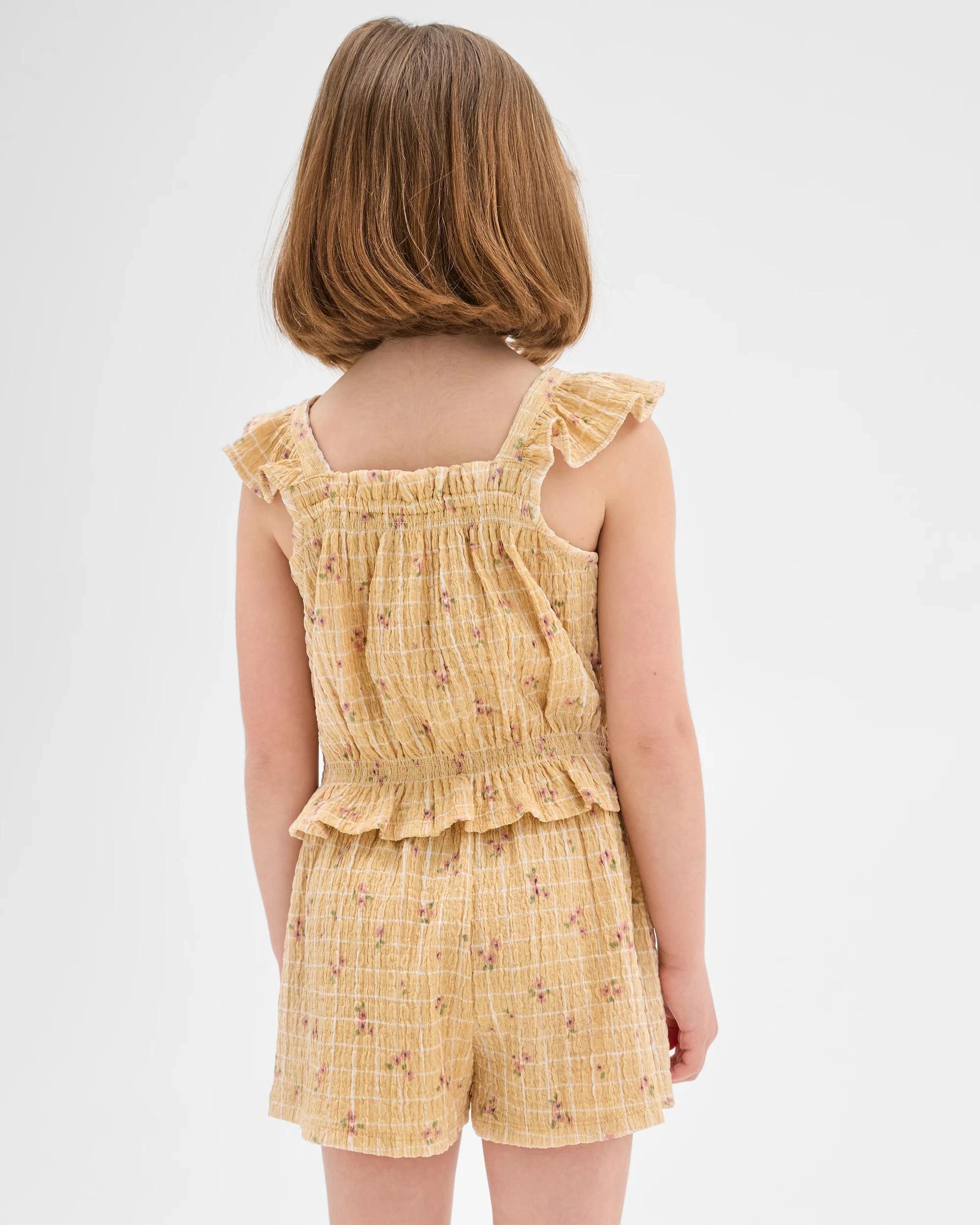 3 Target Textured Top and Short Set YELLOW, 3 of 7