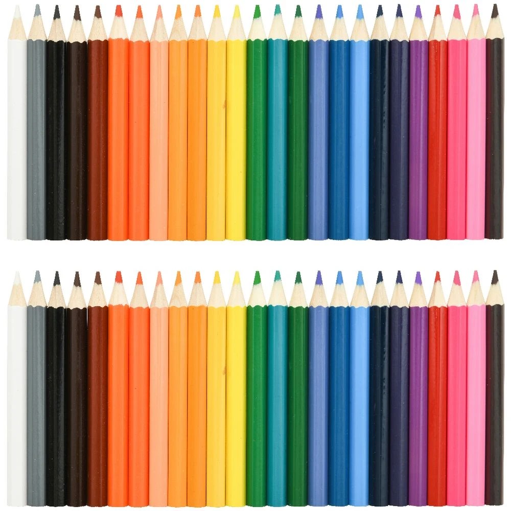 3 Keji Half Length Colour Pencils 50 Pack, 3 of 4