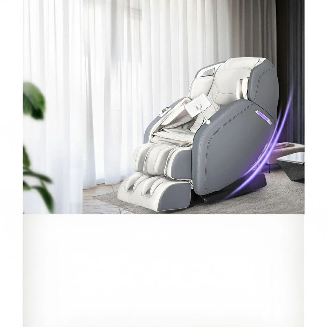 4 Livemor 4D Massage Chair Recliner - Full Body SL-Track Zero Gravity - Multi, 4 of 6