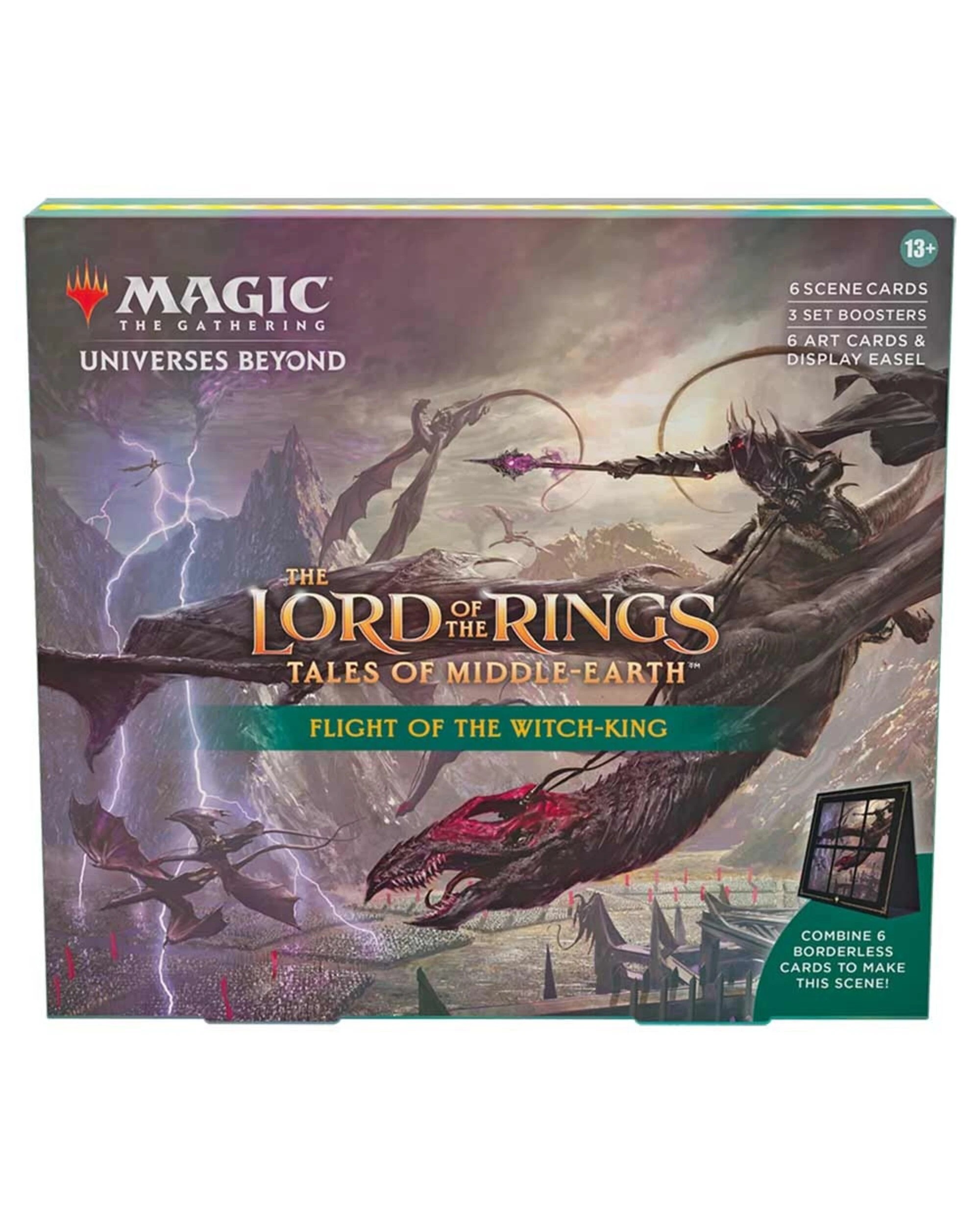 1 Magic: The Gathering - TCG - The Lord of The Rings: Tales of Middle Earth Scene Box - Flight of the Witch King, 1 of 1