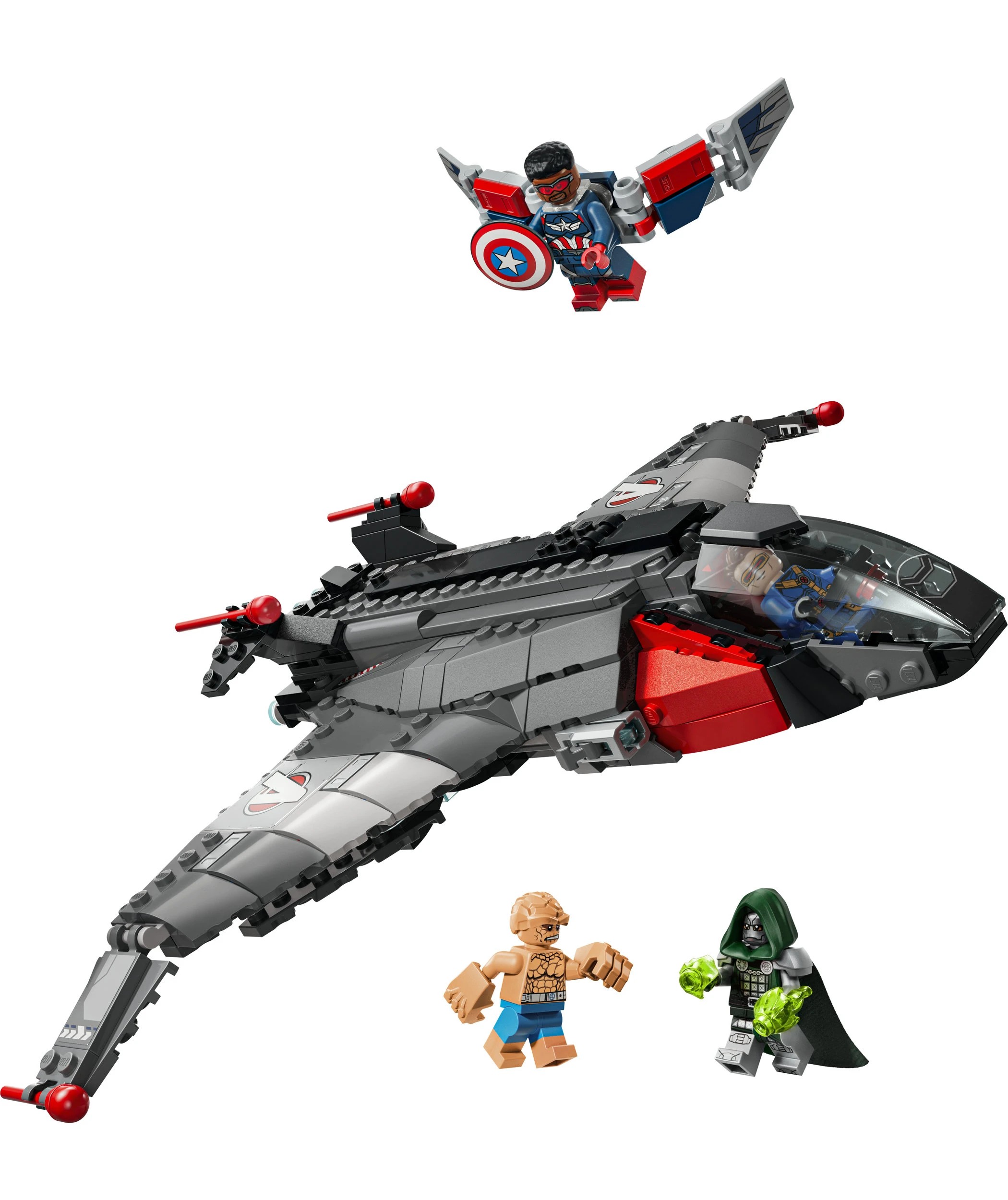 3 LEGO Super Heroes Marvel Avengers: Doomsday Quinjet 76347, 3 of 10