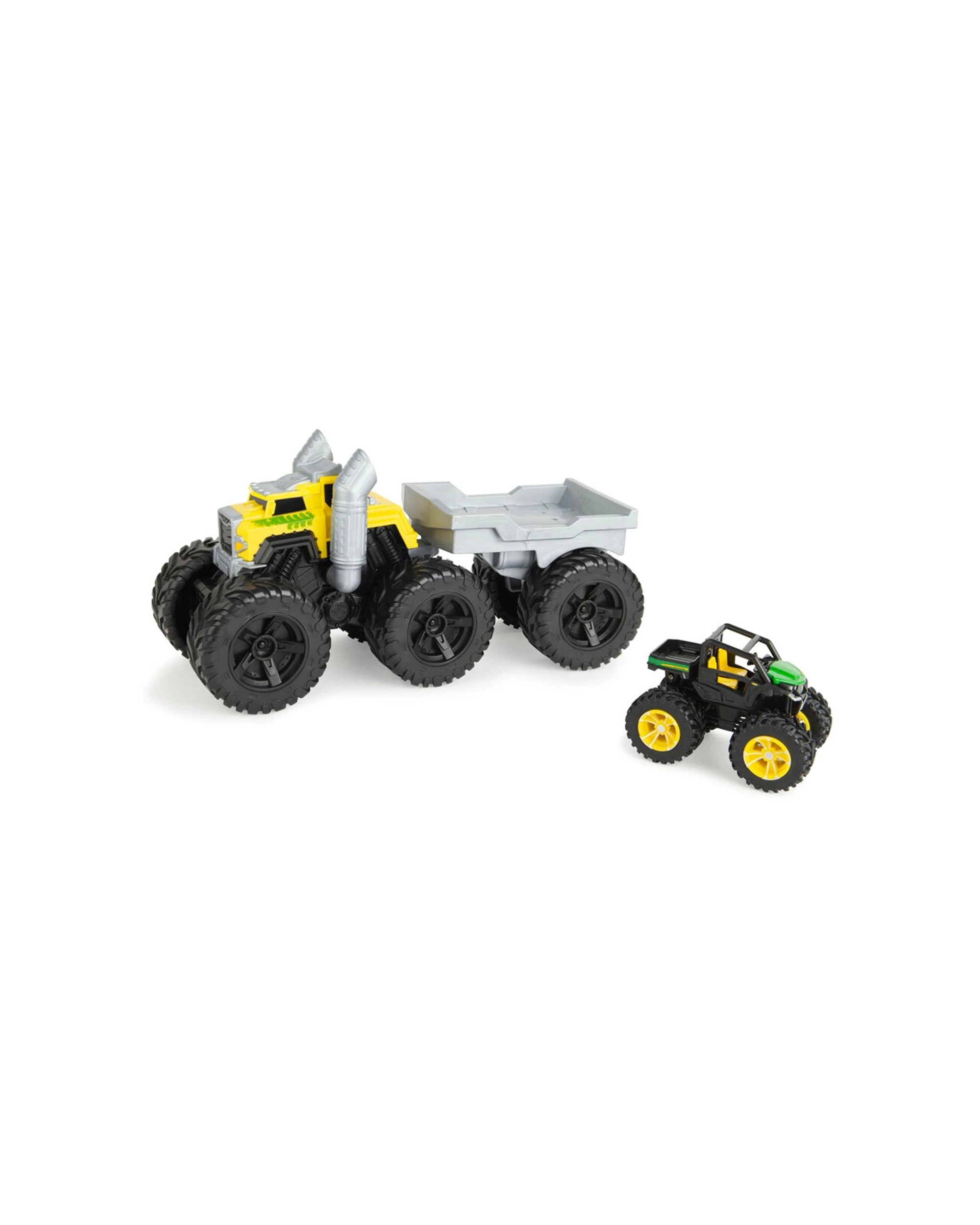 4 JOHN DEERE Monster Treads Roaring Rev Up Hauler Kids Toy With Lights and Sounds - Multi, 4 of 6