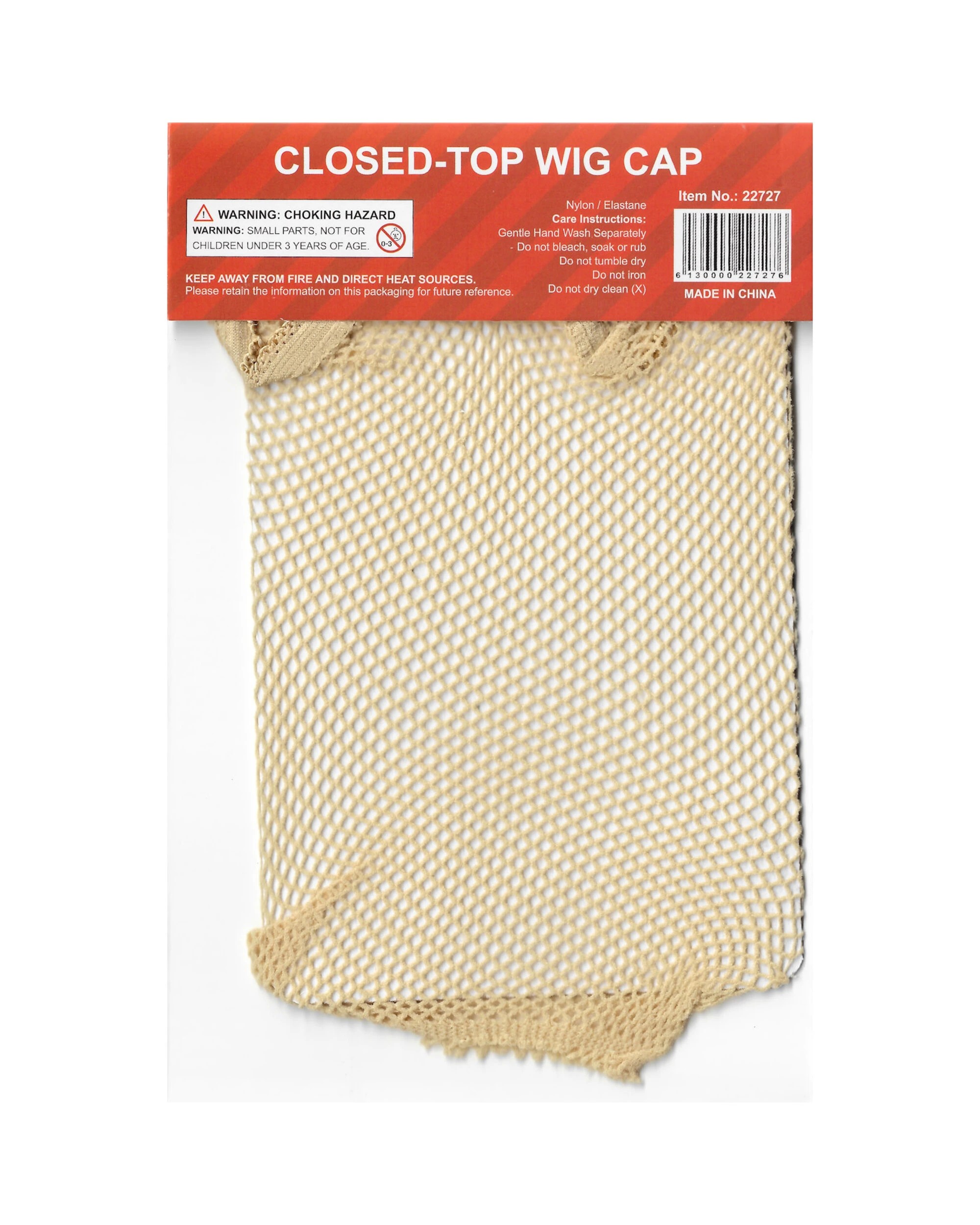 3 JD Party Natural Wig Cap - One Size - Natural, 3 of 3