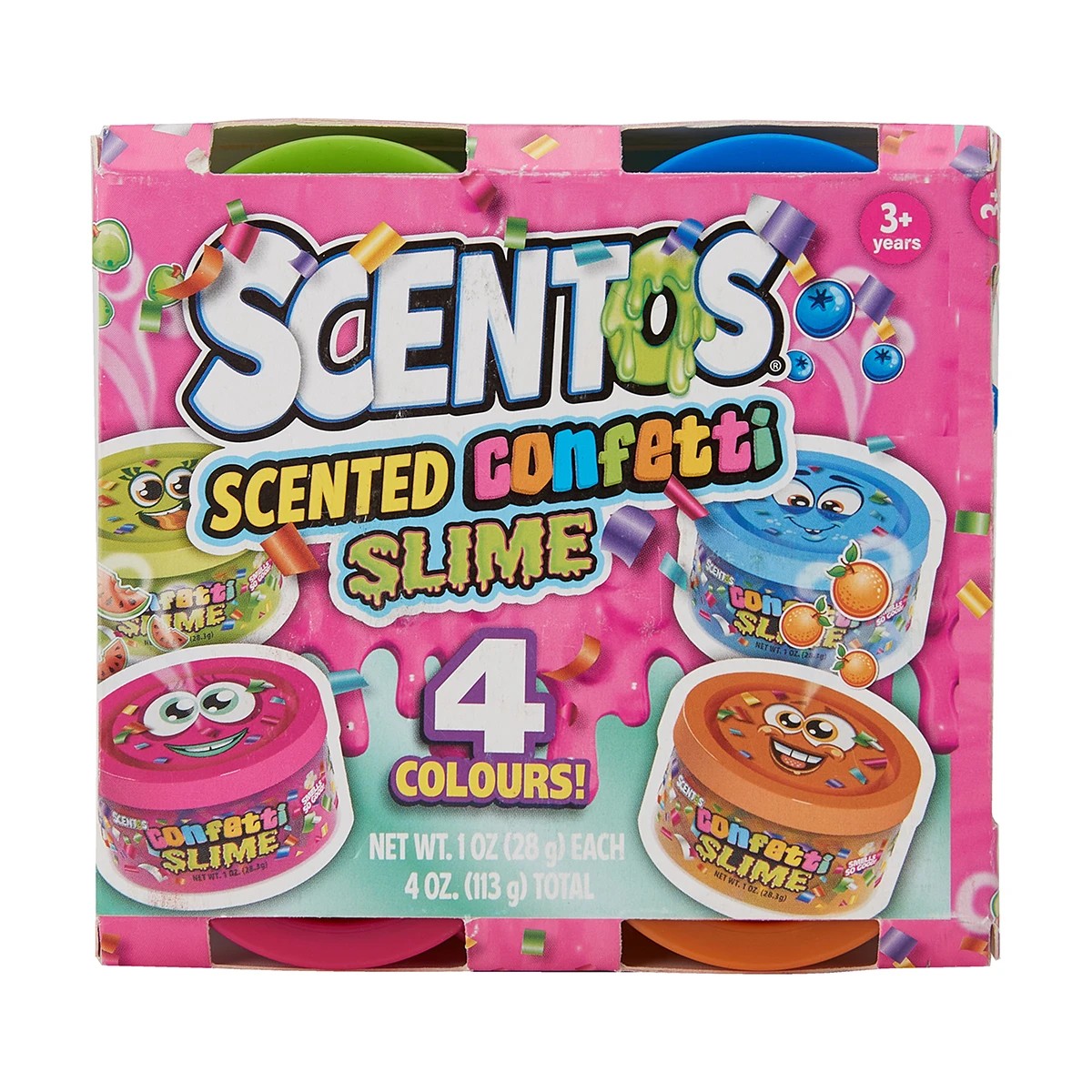 1 4 Pack Scentos Scented Confetti Slime, 1 of 6