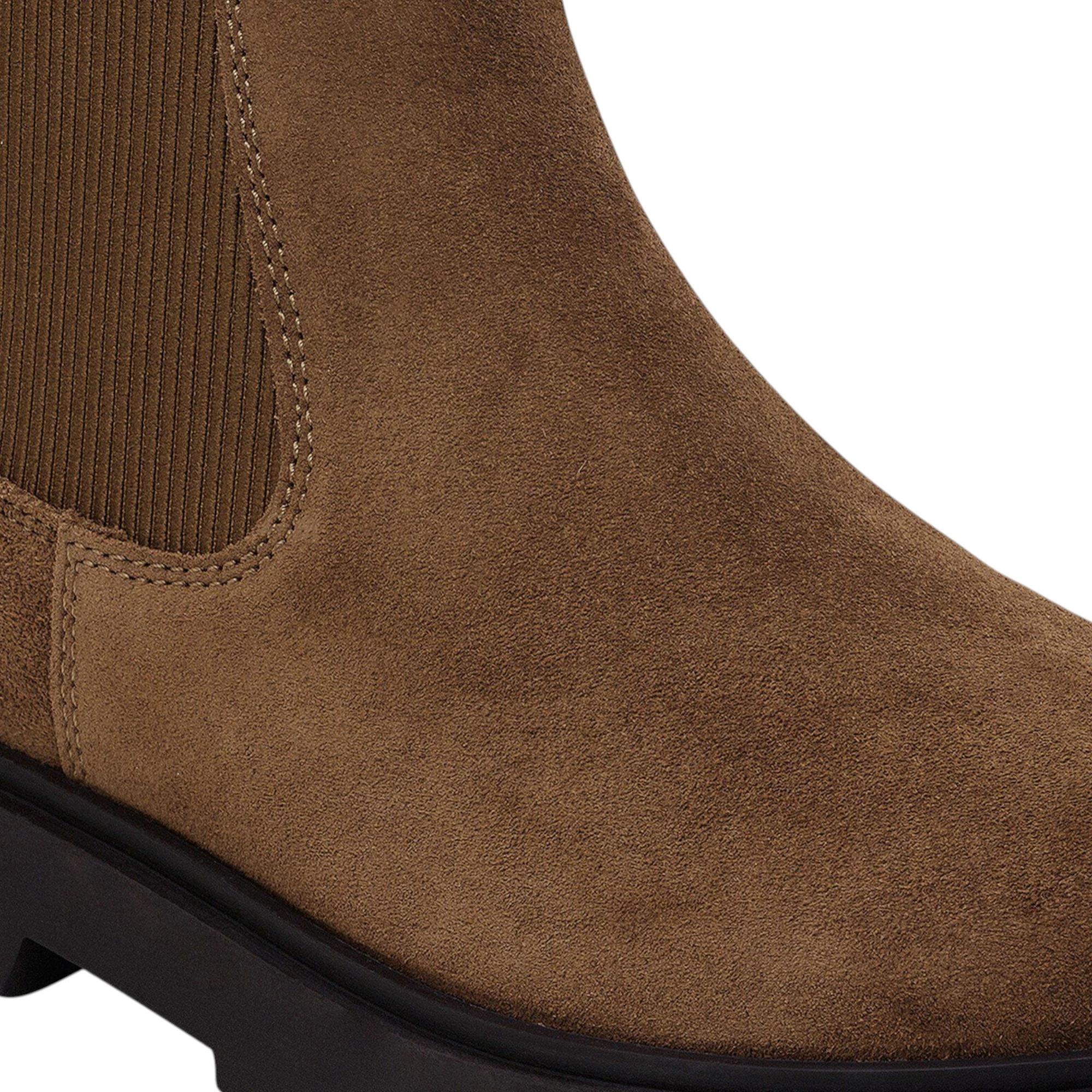 6 Birkenstock Mens Highwood Shoes Suede Leather Boots DARK TEA, 6 of 8